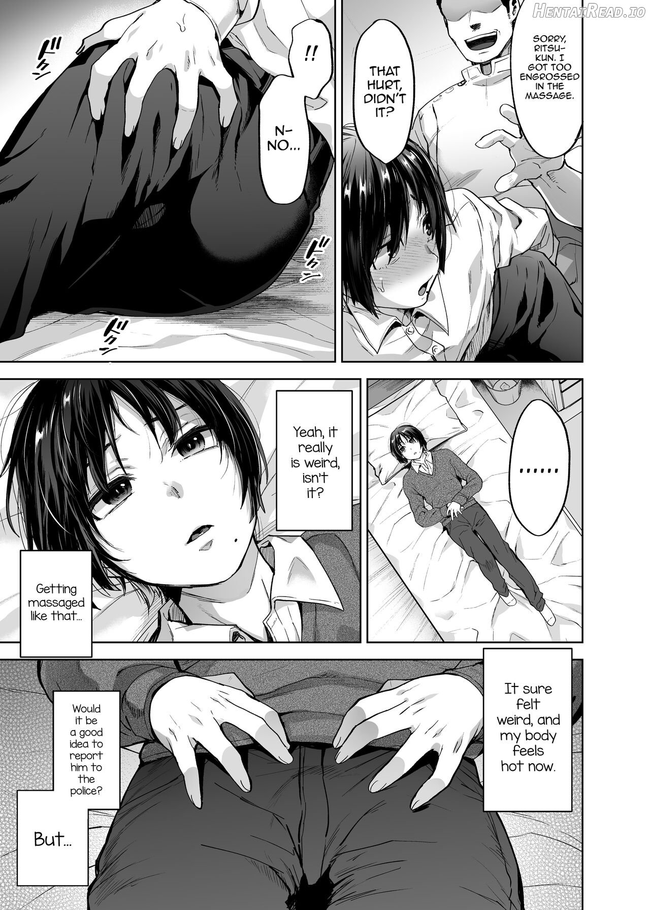 Yuutousei Shounen to Himitsu no Tokubetsu Massage Chapter 1 - page 10