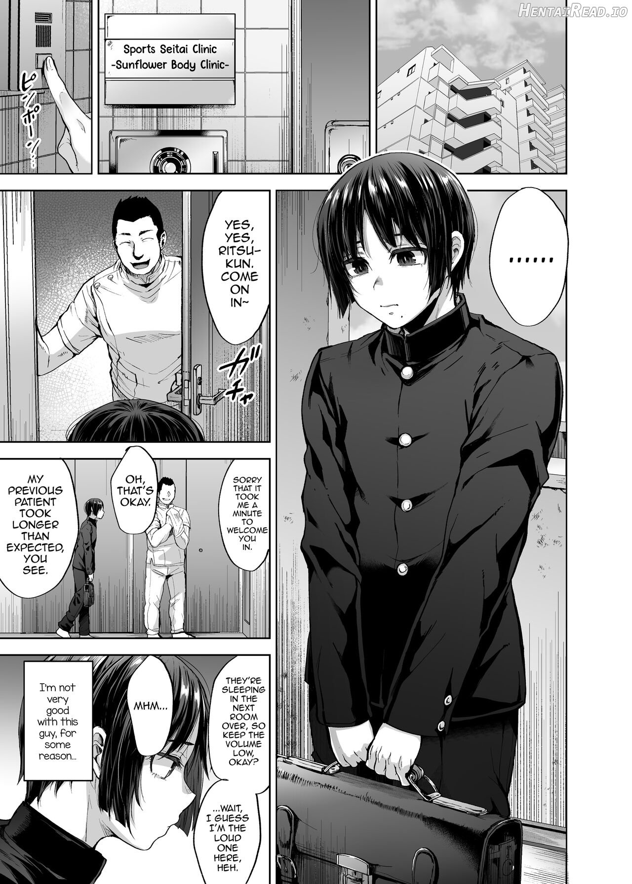 Yuutousei Shounen to Himitsu no Tokubetsu Massage Chapter 1 - page 4