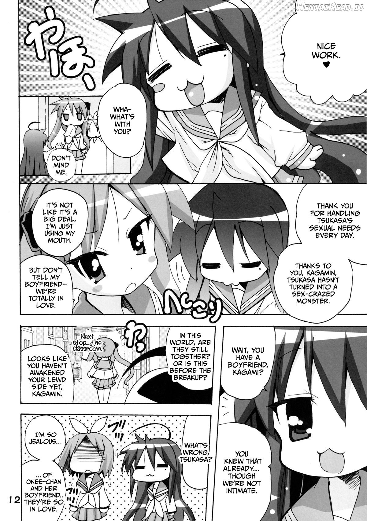 Kagamin no Moshimo Imouto ga Otokonoko Dattara Chapter 1 - page 12