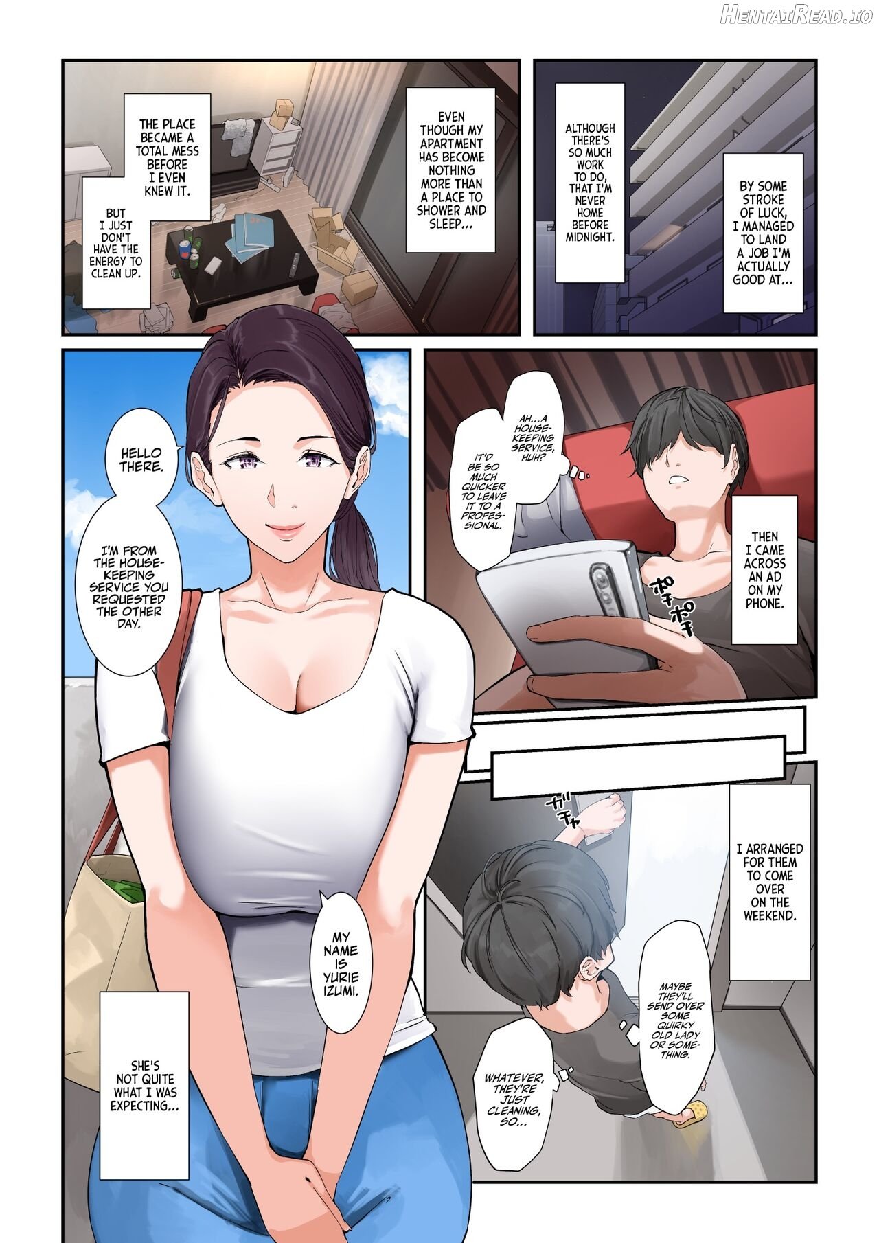 Yurie-san, The Housekeeper Who Will Do Just About Anything Chapter 1 - page 4