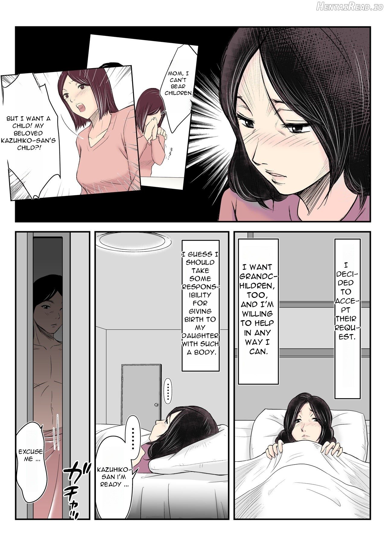 Dairi Shussan o Onegai Sare, Musume no Otto o Netotte Shimatta Inbo - A Lewd Mother who was Asked to be a Surrogate for Her Daughter and Ended up Sleeping with... Chapter 1 - page 10