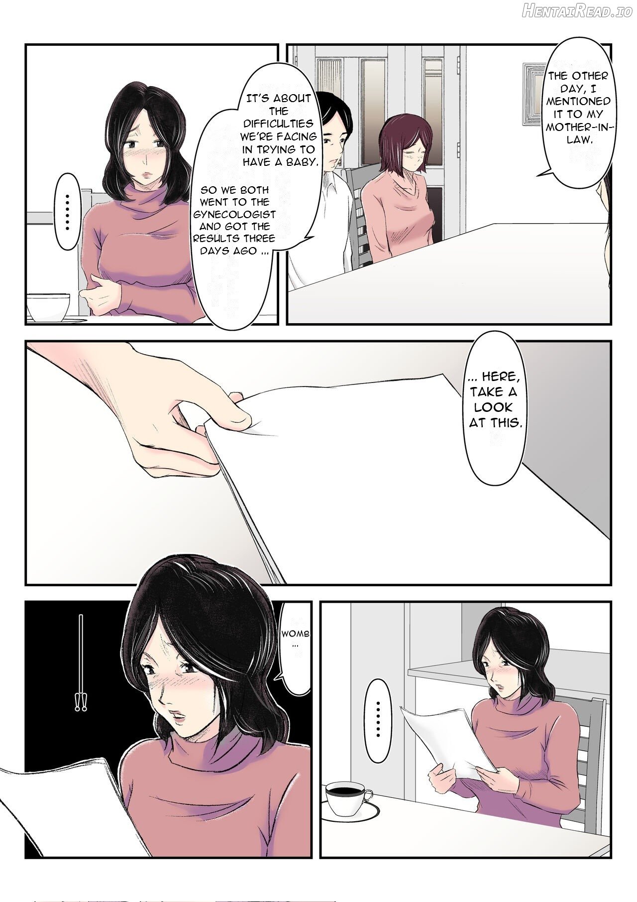 Dairi Shussan o Onegai Sare, Musume no Otto o Netotte Shimatta Inbo - A Lewd Mother who was Asked to be a Surrogate for Her Daughter and Ended up Sleeping with... Chapter 1 - page 5