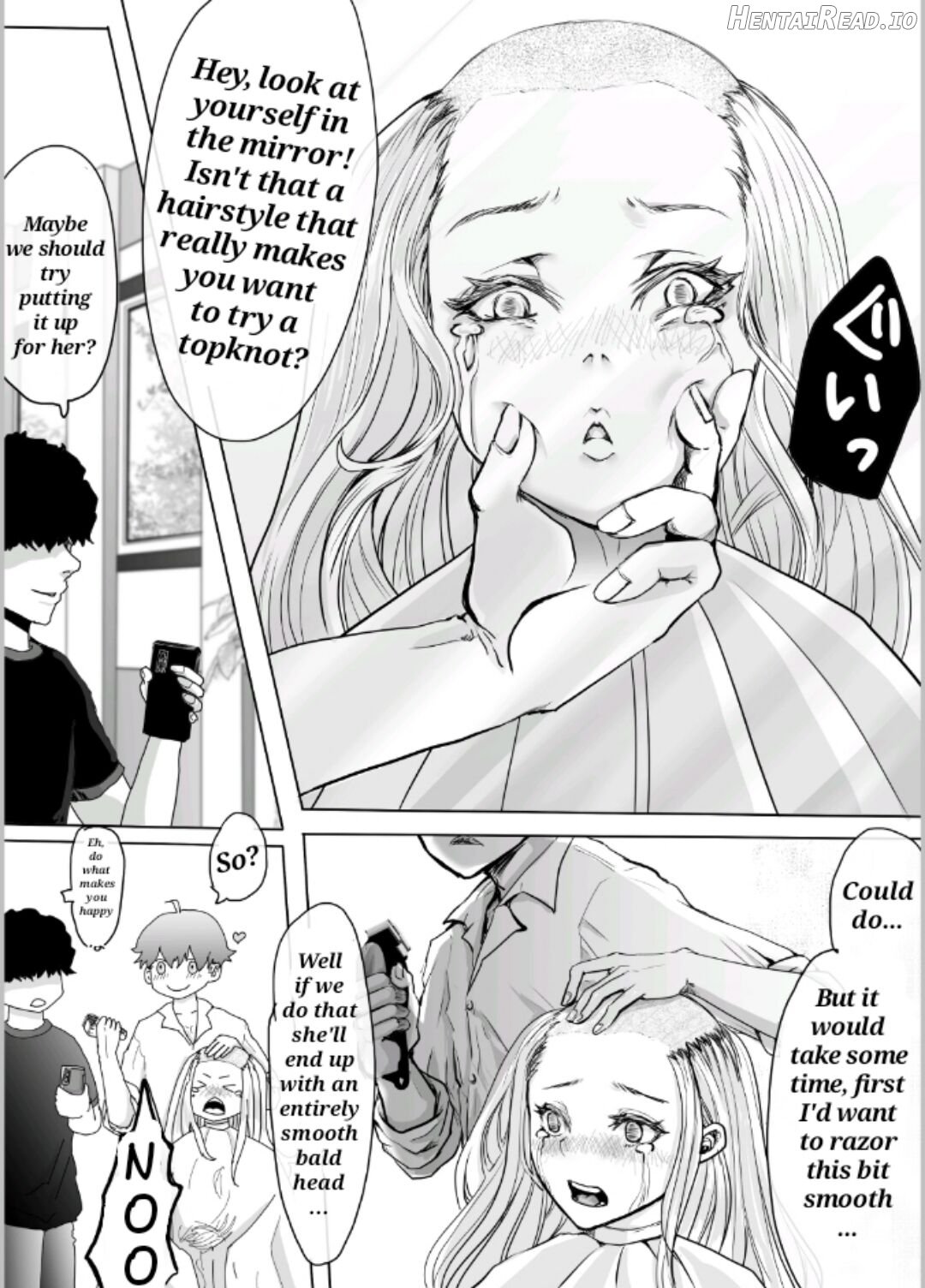 髪を切る漫画 Chapter 1 - page 11