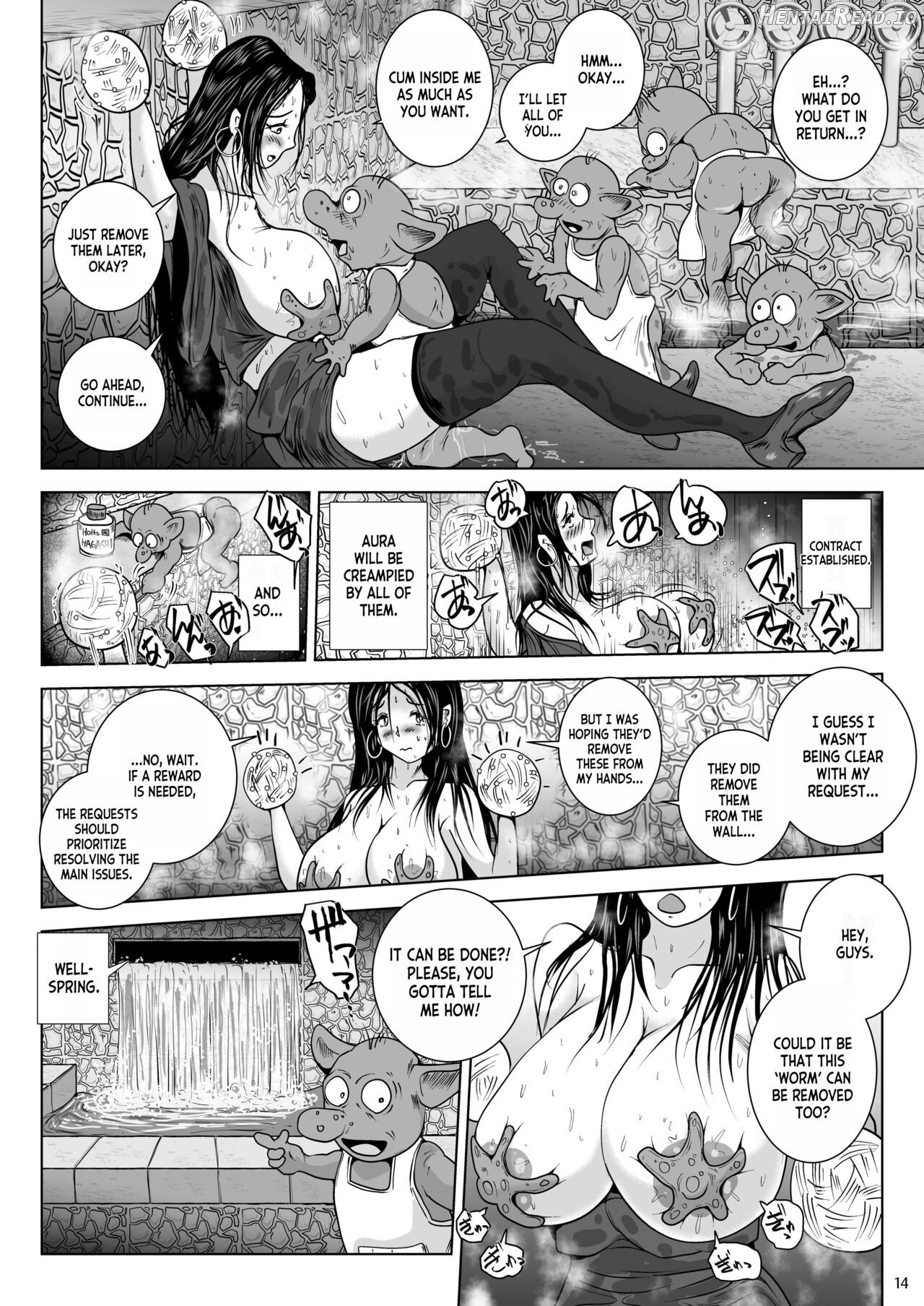 Chikubi chóng Chi rōju to inochi no shizuku Nipple Bug The Tree of Knowledge and the Drop of Life Chapter 1 - page 14