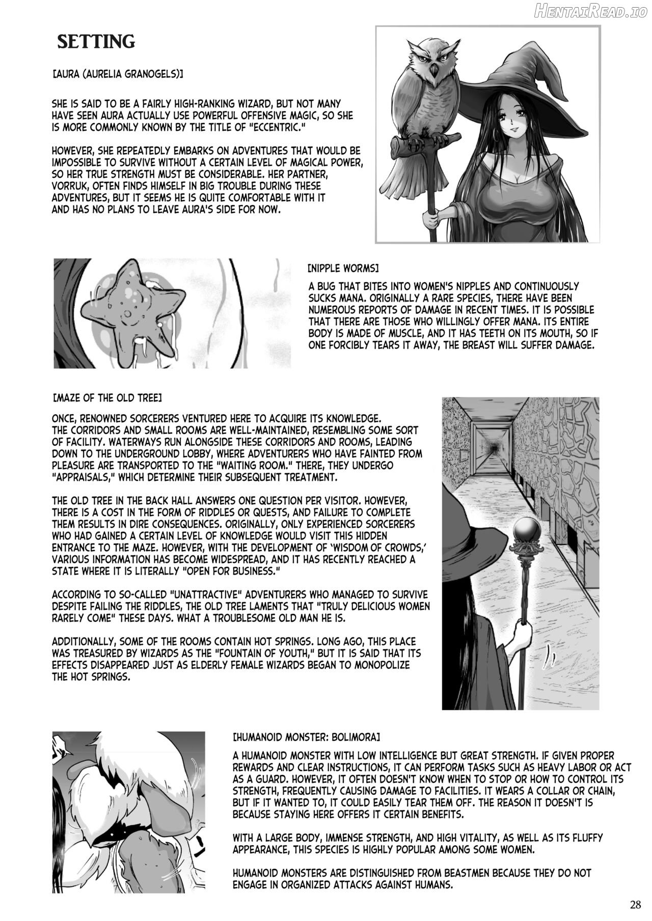 Chikubi chóng Chi rōju to inochi no shizuku Nipple Bug The Tree of Knowledge and the Drop of Life Chapter 1 - page 28