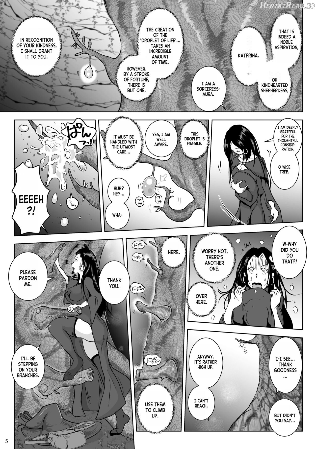 Chikubi chóng Chi rōju to inochi no shizuku Nipple Bug The Tree of Knowledge and the Drop of Life Chapter 1 - page 5