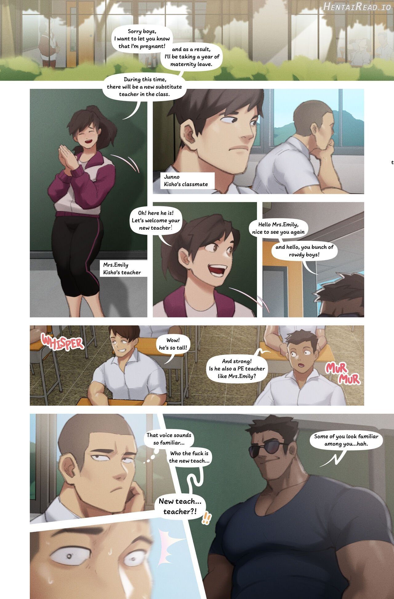 毅正的代理班導師Kisho's Substitute Teacher Chapter 1 - page 1