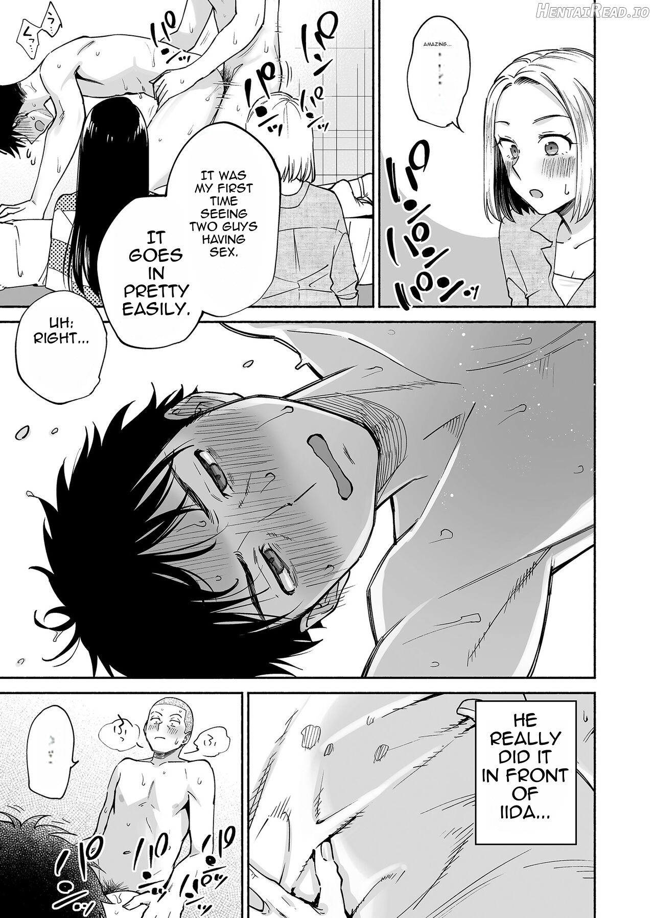 Karami Zakari if Boys Love 2 ~Suki na Ko no Me no Mae de Shinyuu ni Hamerareru Ore~ Chapter 1 - page 46