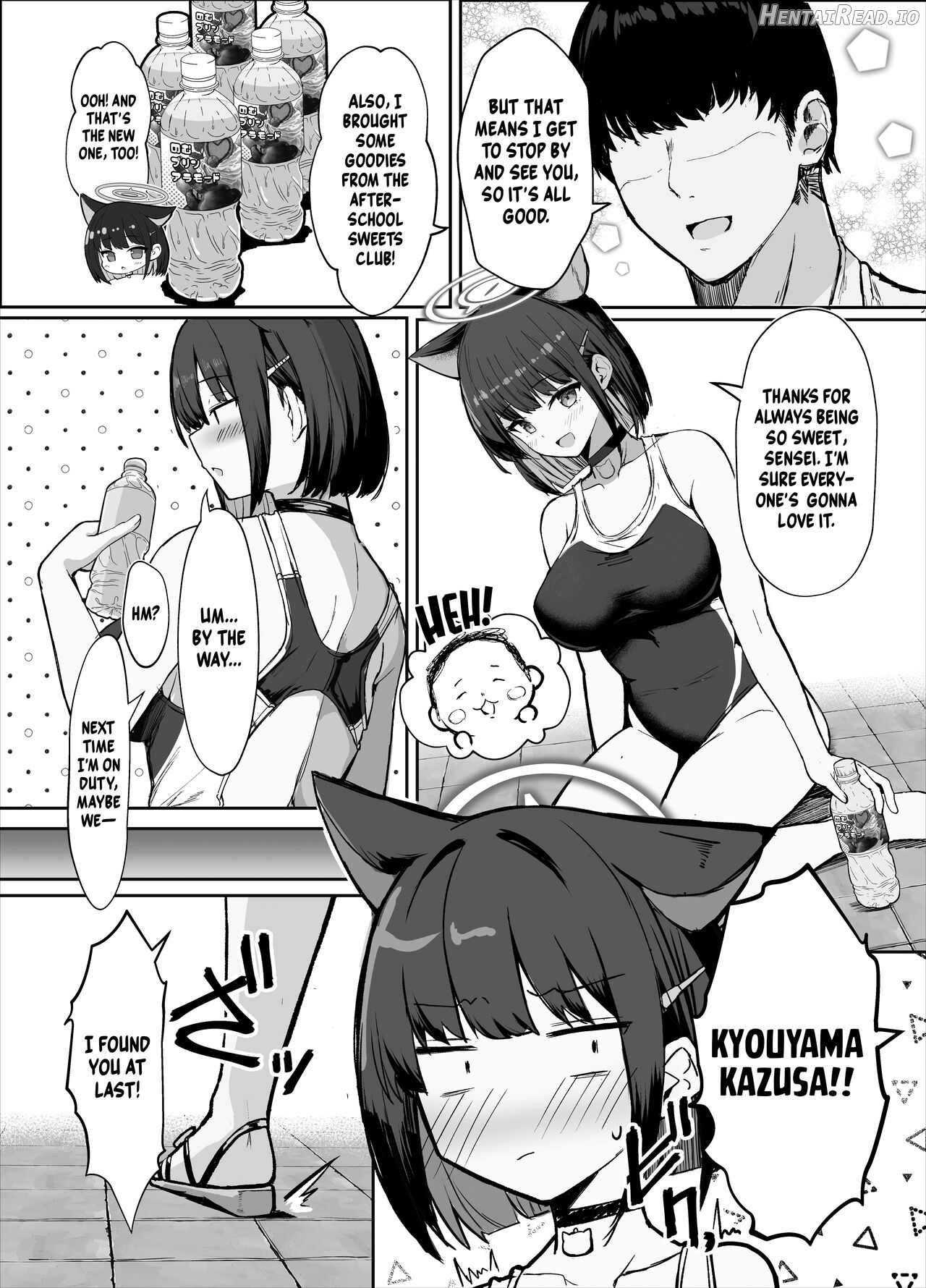 Kazusa to Houkago Mizugi Ecchi Chapter 1 - page 3