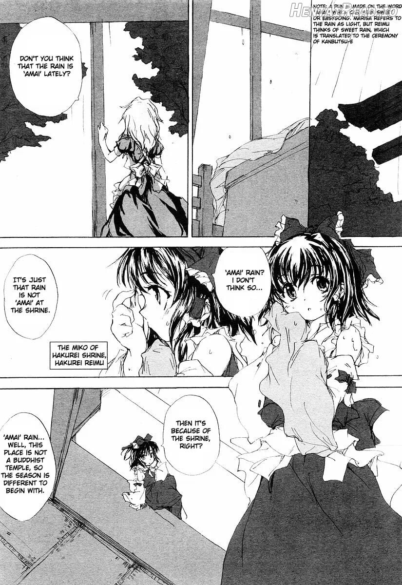 Touhou Sangetsusei: Eastern and Little Nature Deity Chapter 1 - page 14