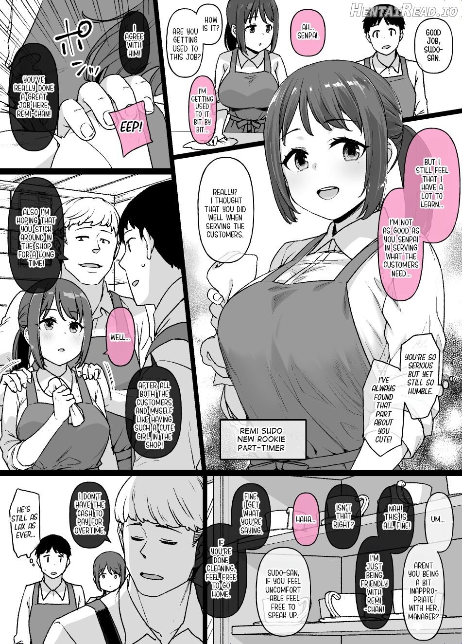 A Serious Part-Time Kouhai Chapter 1 - page 1