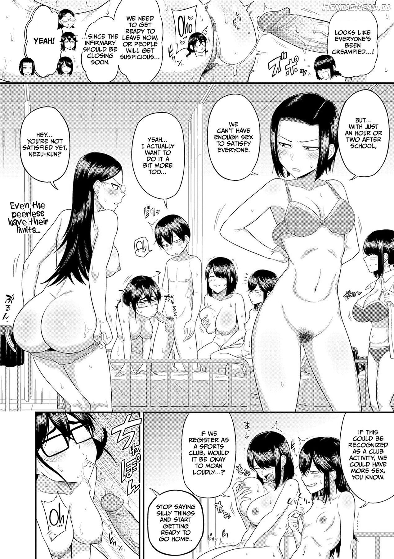 Mujintou de, SEX ni Kyoumi Shinshin na Dosukebe Inkya Joshi-tachi to Harem Life Chapter 1 - page 111