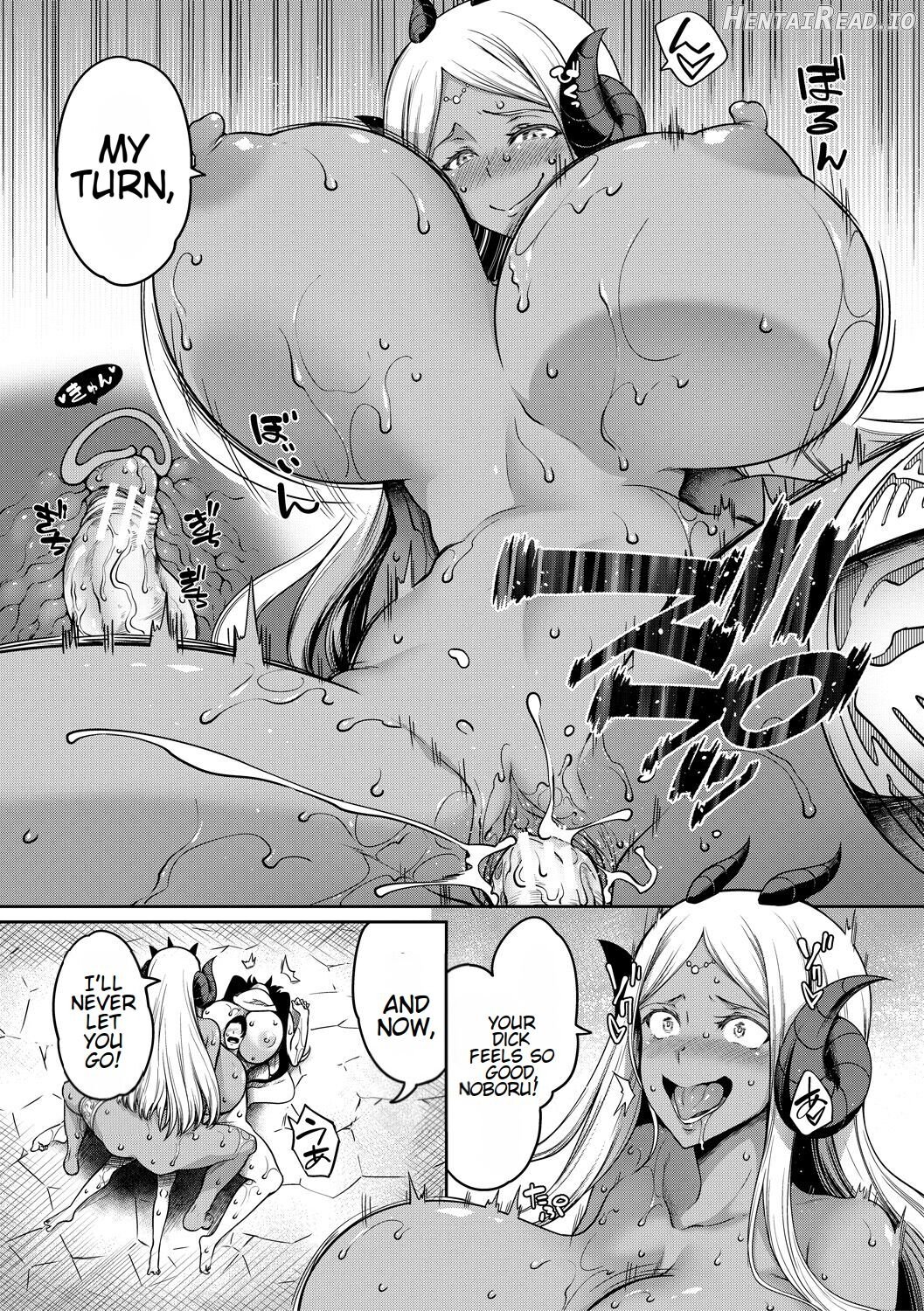 Onichichi Harem and Fertility Academy Double Feature Chapter 1 - page 124