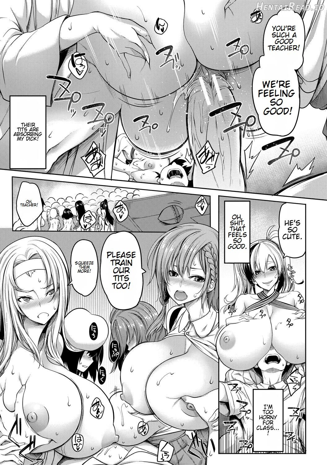 Onichichi Harem and Fertility Academy Double Feature Chapter 1 - page 167