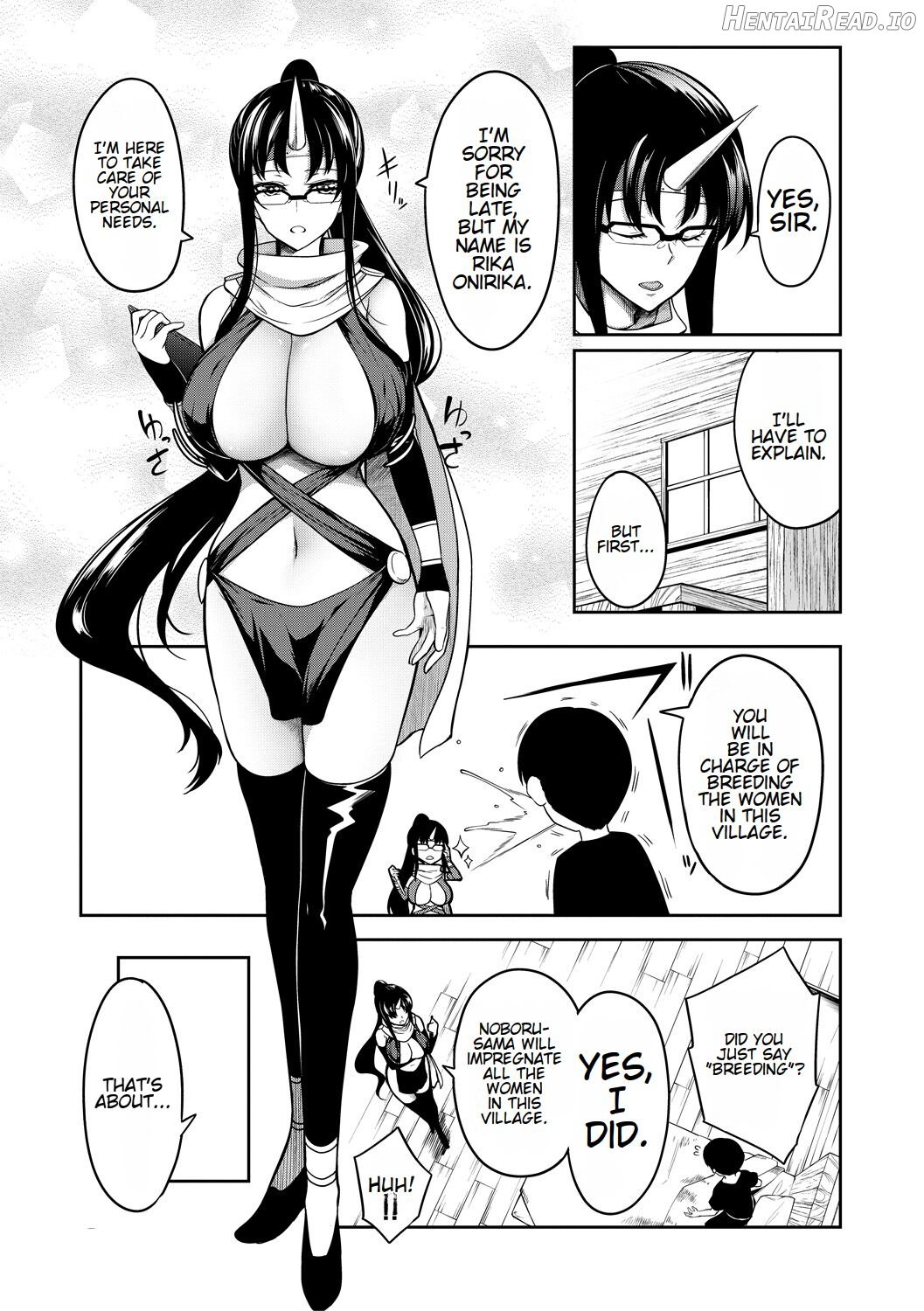 Onichichi Harem and Fertility Academy Double Feature Chapter 1 - page 46