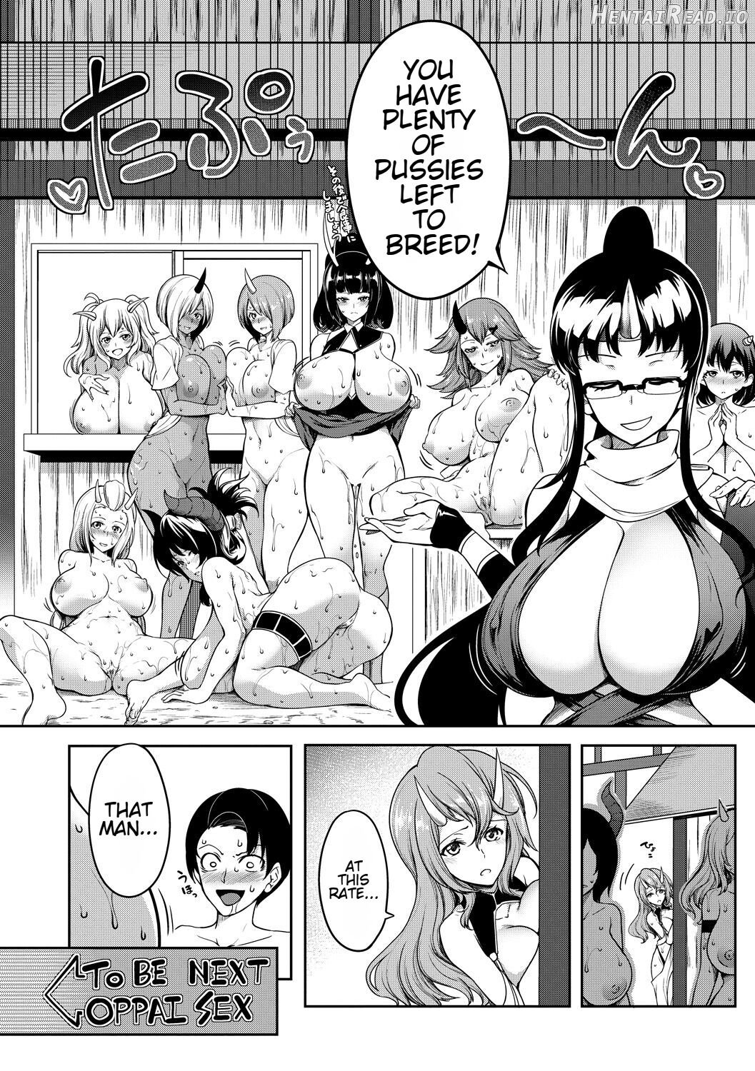 Onichichi Harem and Fertility Academy Double Feature Chapter 1 - page 82