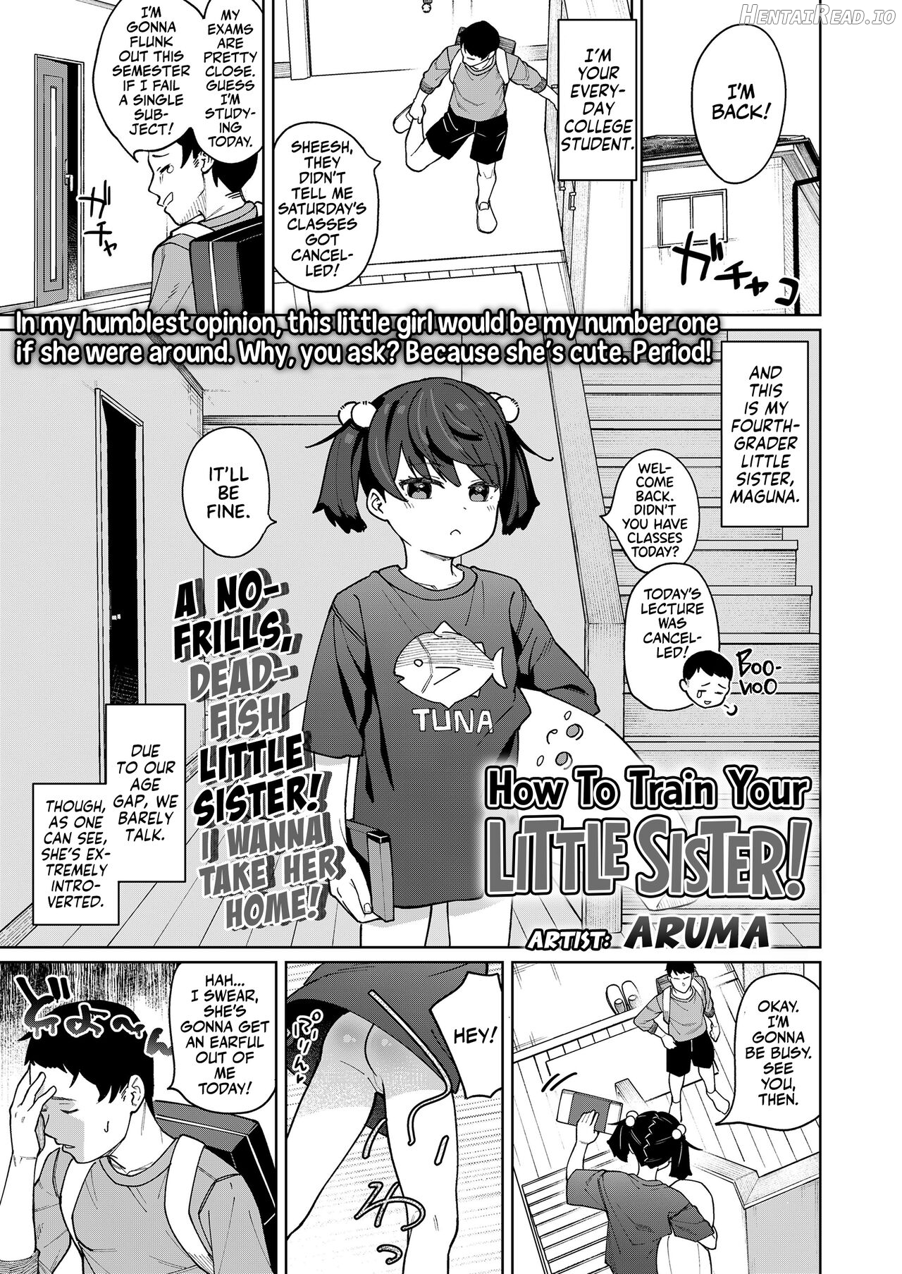 Maguro Imouto wo Ikikatsu Chapter 1 - page 1