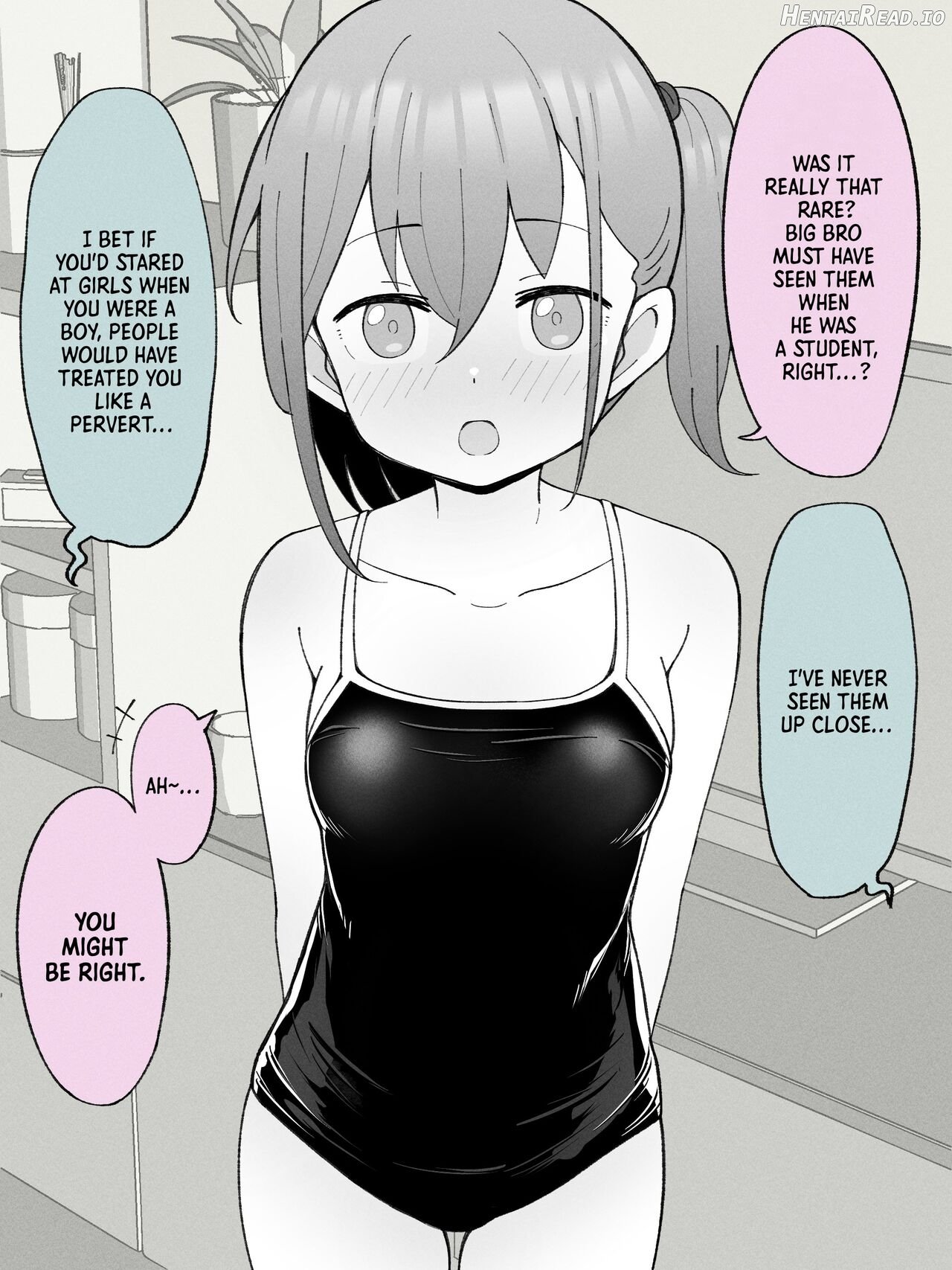 How The Little Brother Who Turned Into A Girl Became His Big Brother's Girlfriend Chapter 1 - page 187