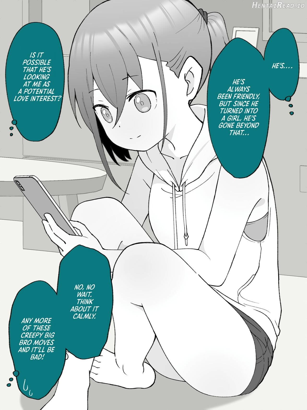 How The Little Brother Who Turned Into A Girl Became His Big Brother's Girlfriend Chapter 1 - page 294