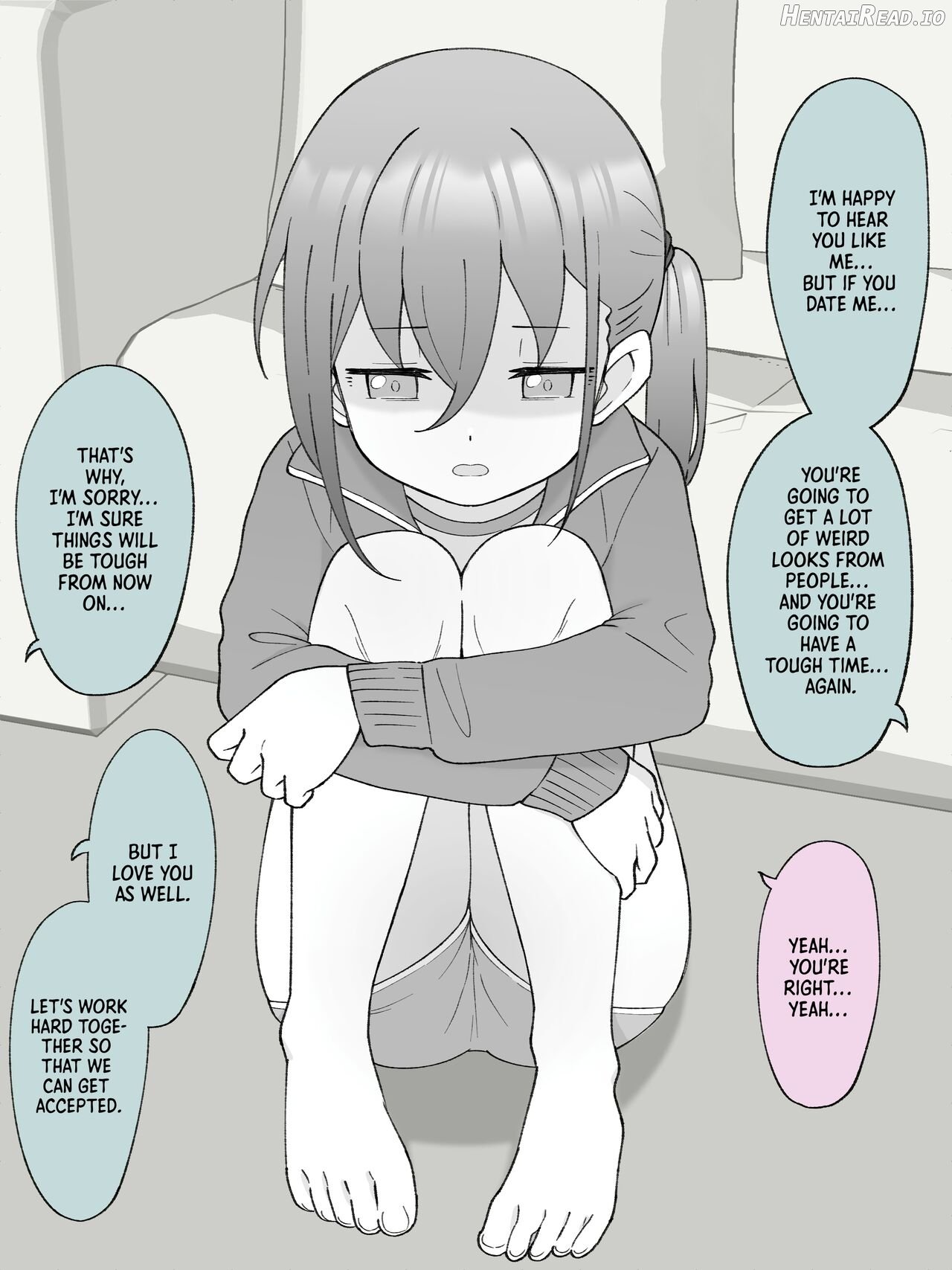 How The Little Brother Who Turned Into A Girl Became His Big Brother's Girlfriend Chapter 1 - page 320