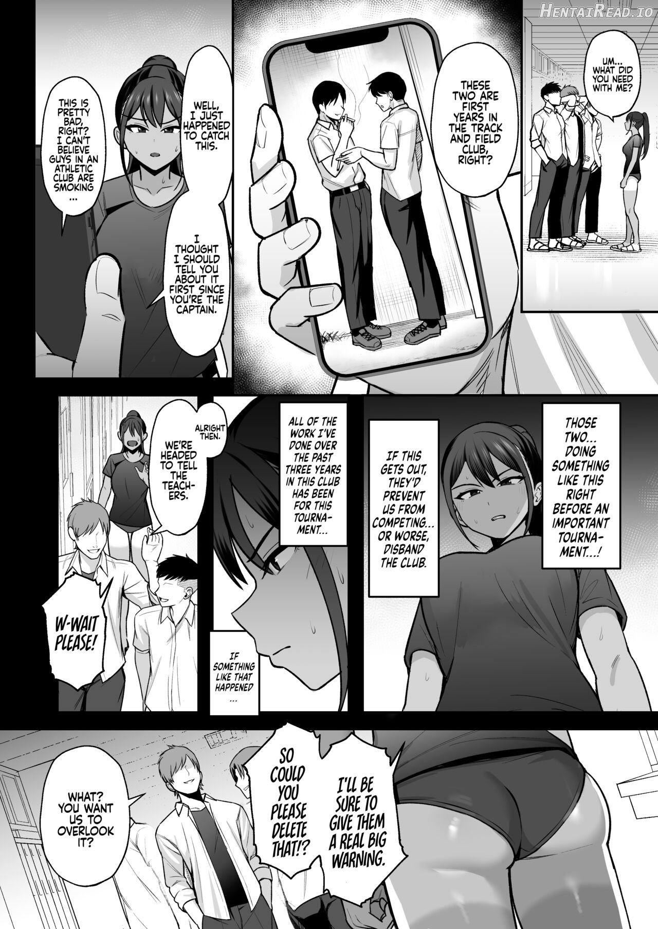 Rikujoubu Buchou, Yankee-tachi ni Otosareru Chapter 1 - page 7