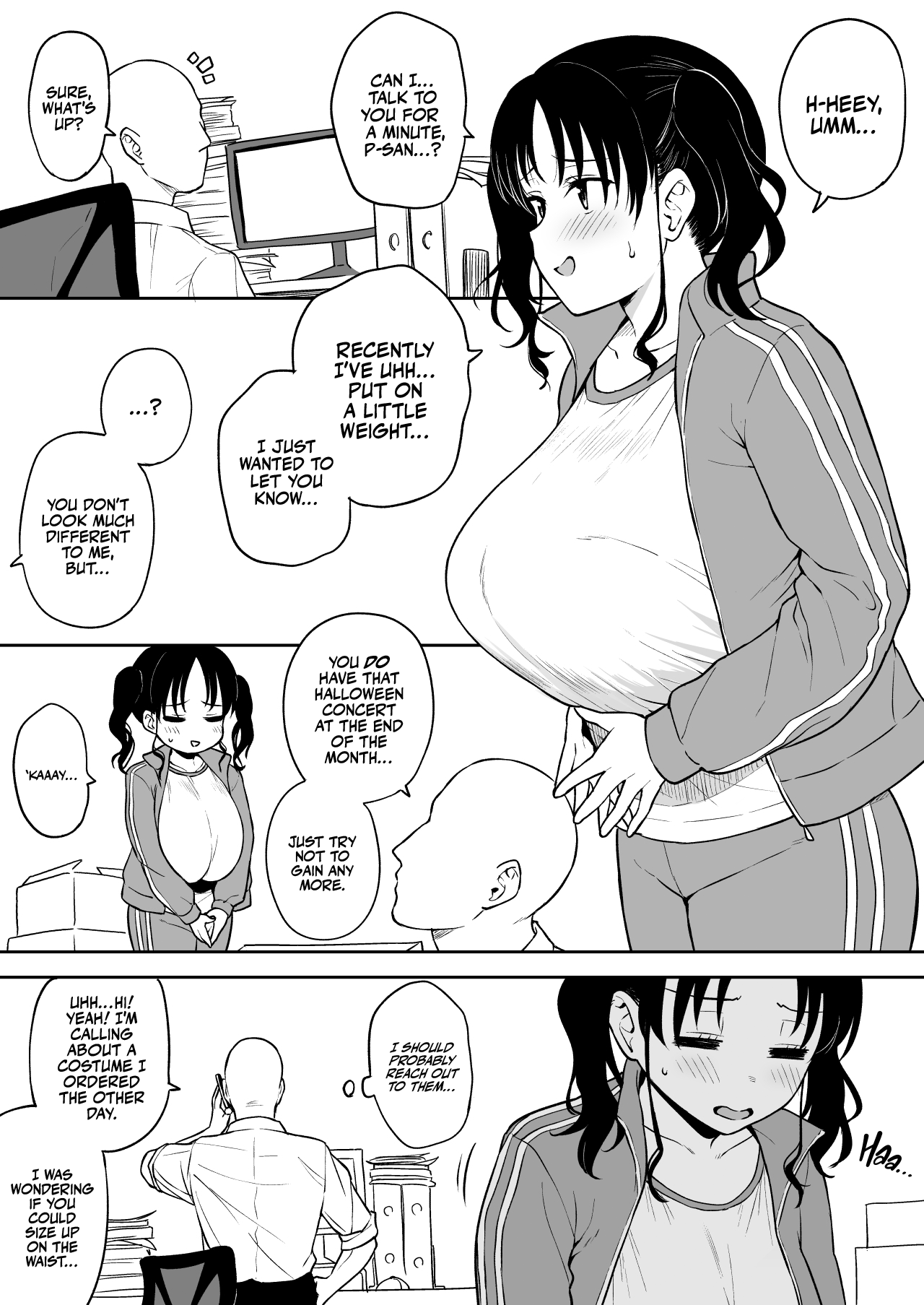 Halloween Live de Yarakashita Chounyuu Chika Idol-chan ni Oshioki Sex Chapter 1 - page 1