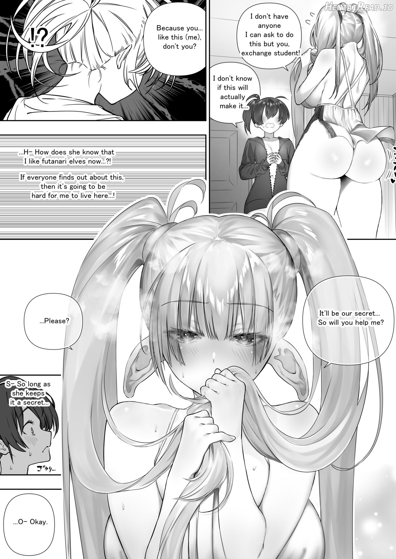 Futanari no Elf Chapter 1 - page 159