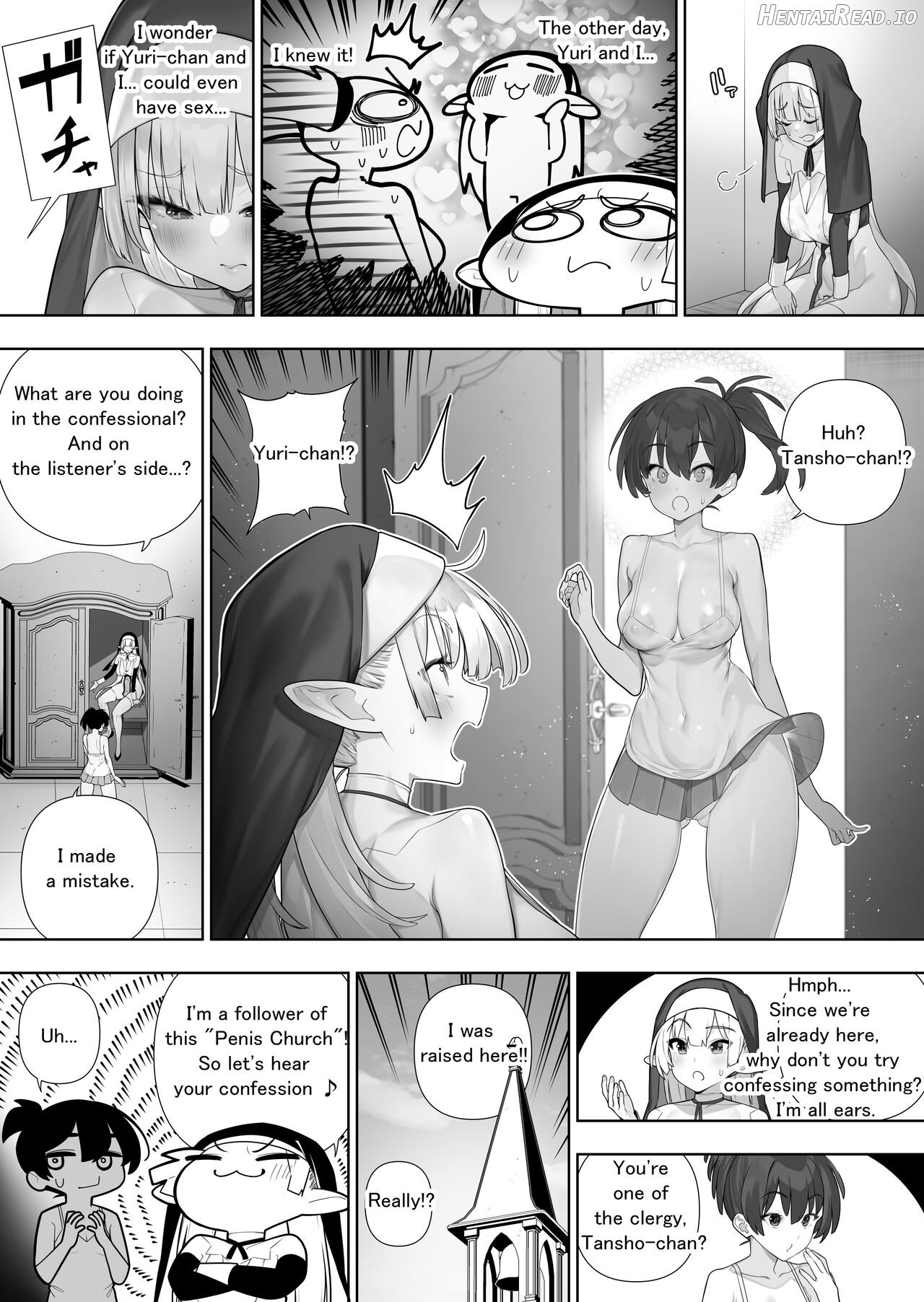 Futanari no Elf Chapter 1 - page 284