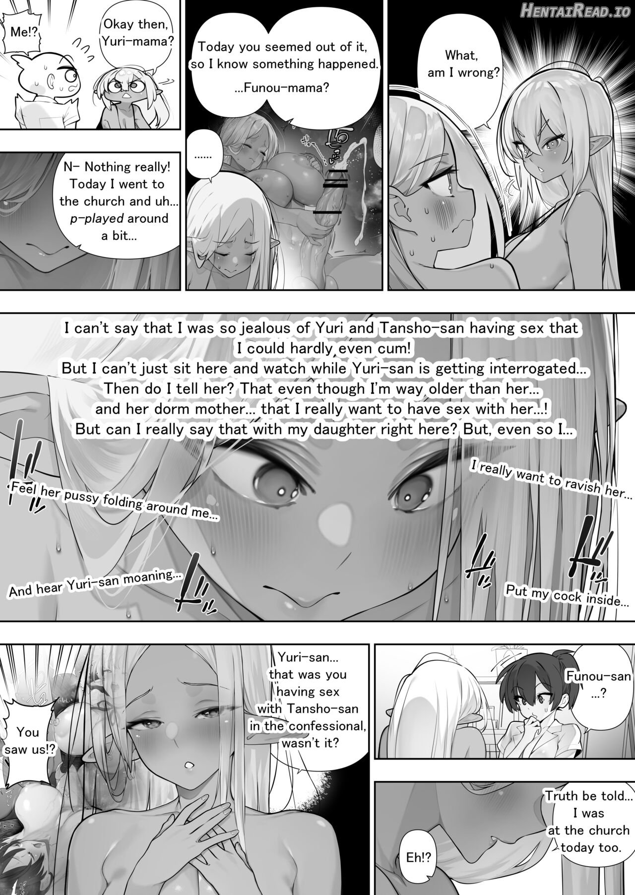 Futanari no Elf Chapter 1 - page 313