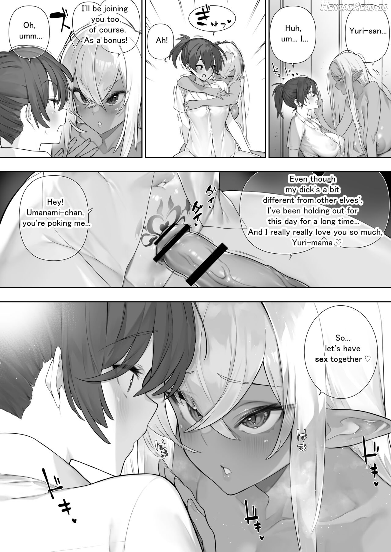 Futanari no Elf Chapter 1 - page 316