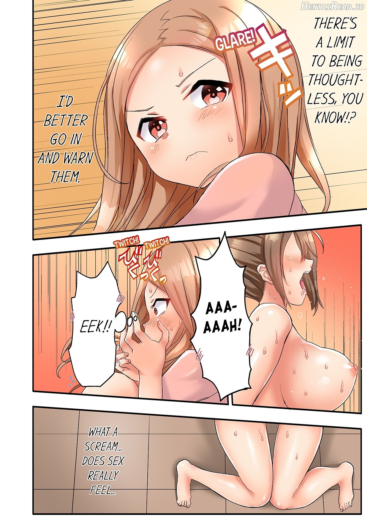 Hitozuma Volley-bu no Asedaku SEX ~Shower Abinagara Mitchaku Shichau? 1-4 Chapter 1-4 - page 81