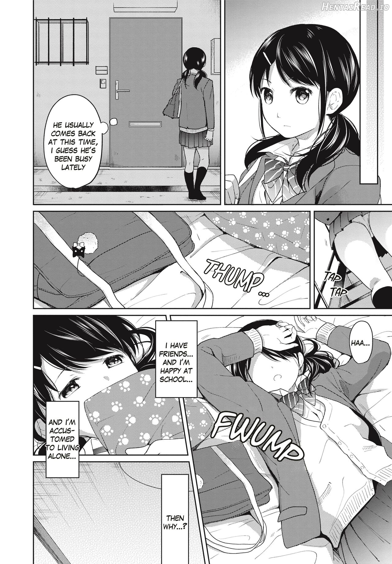 1 Room Apartment + Highschool Girl Suddenly Living Together? Close Contact!? First Sex!!? Ch. 1-4 Chapter 5-6 - page 2