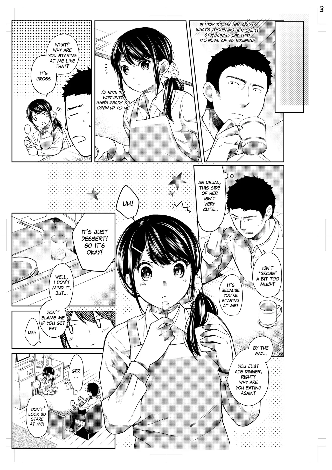 1 Room Apartment + Highschool Girl Suddenly Living Together? Close Contact!? First Sex!!? Ch. 1-4 Chapter 6-8 - page 2