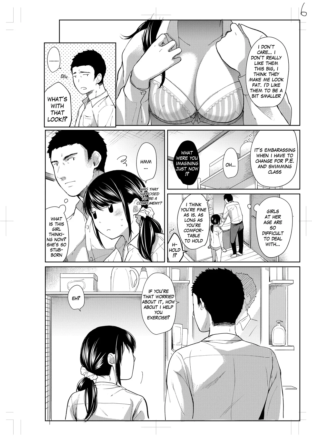 1 Room Apartment + Highschool Girl Suddenly Living Together? Close Contact!? First Sex!!? Ch. 1-4 Chapter 6-8 - page 5