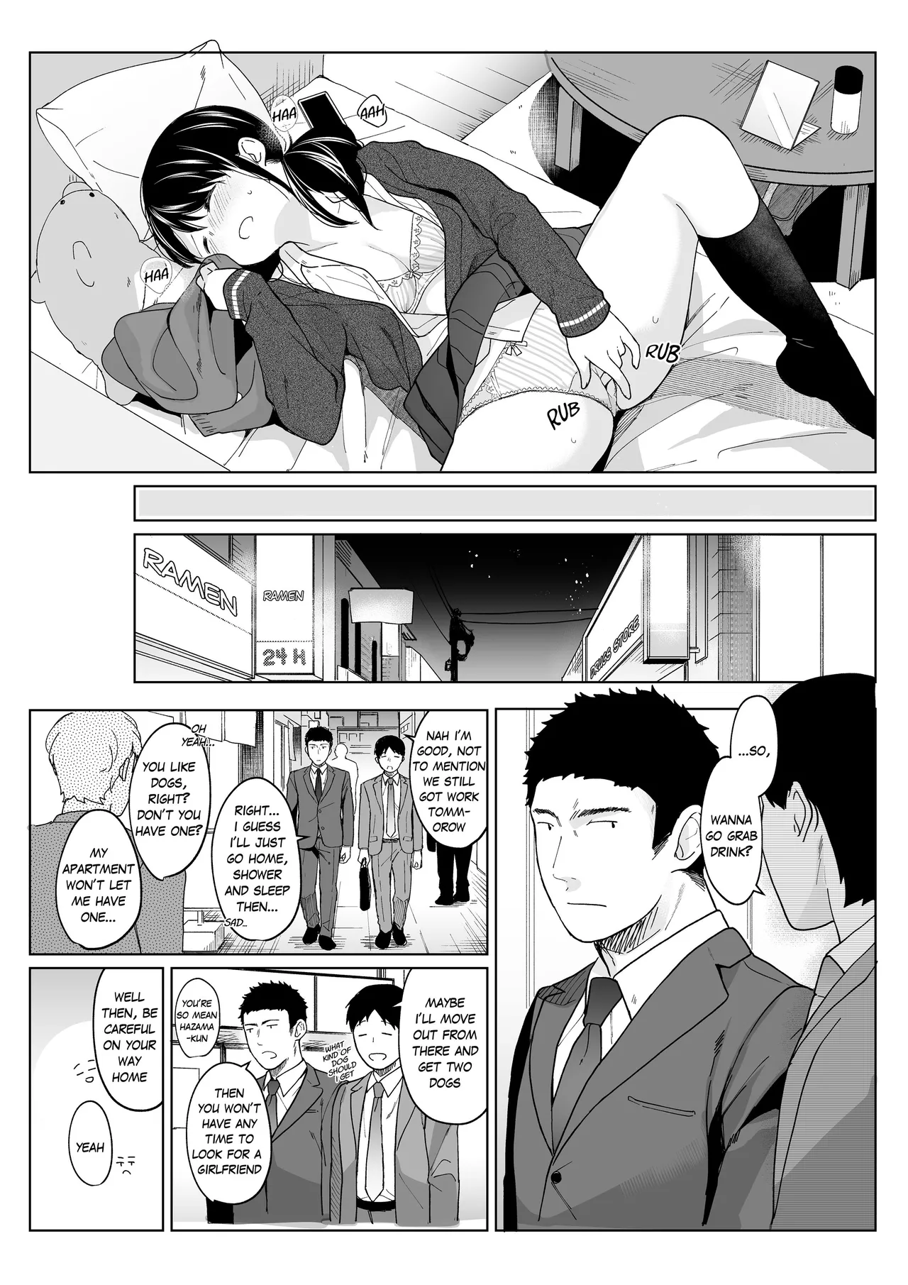 1 Room Apartment + Highschool Girl Suddenly Living Together? Close Contact!? First Sex!!? Ch. 1-4 Chapter 8-10 - page 4