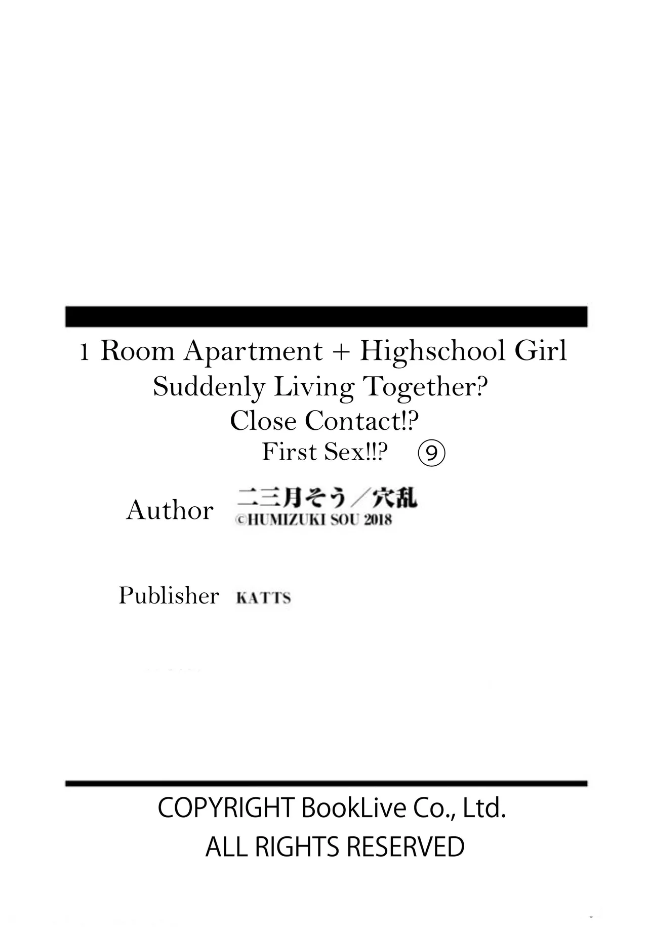 1 Room Apartment + Highschool Girl Suddenly Living Together? Close Contact!? First Sex!!? Ch. 1-4 Chapter 8-10 - page 24