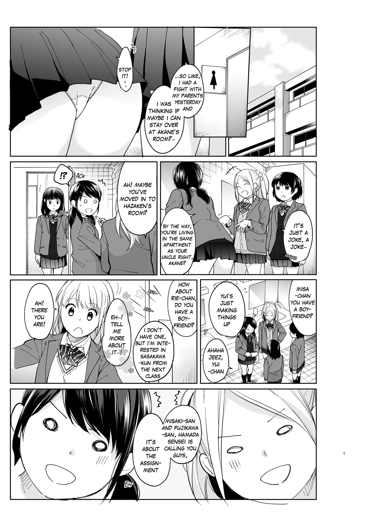 1 Room Apartment + Highschool Girl Suddenly Living Together? Close Contact!? First Sex!!? Ch. 1-4 Chapter 8-10 - page 26