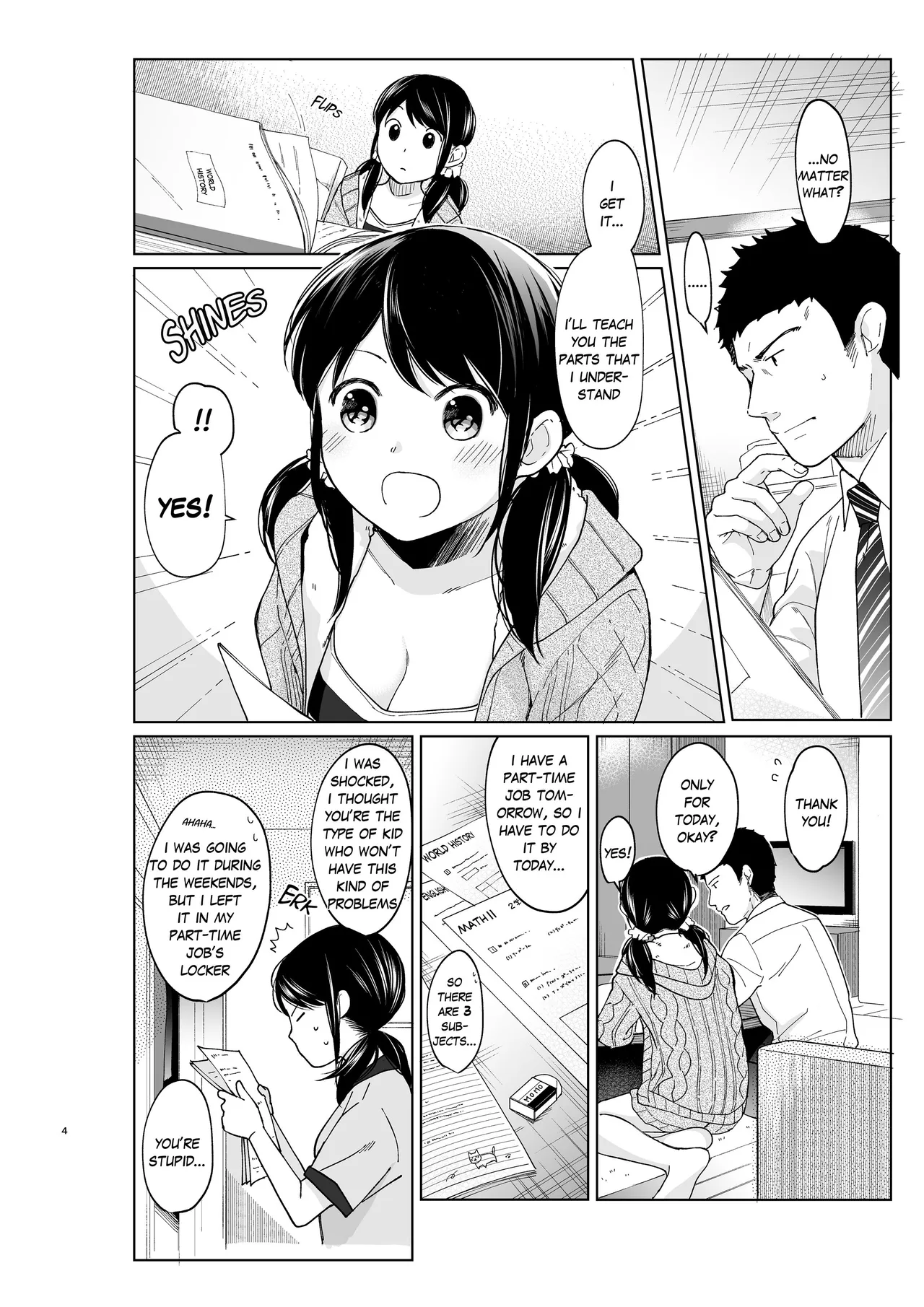 1 Room Apartment + Highschool Girl Suddenly Living Together? Close Contact!? First Sex!!? Ch. 1-4 Chapter 8-10 - page 29