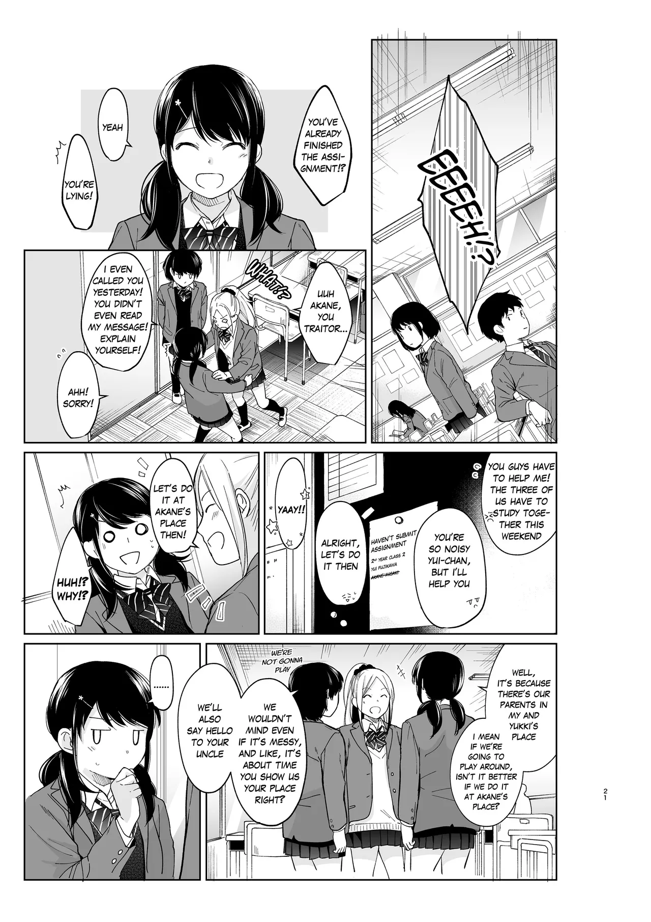 1 Room Apartment + Highschool Girl Suddenly Living Together? Close Contact!? First Sex!!? Ch. 1-4 Chapter 8-10 - page 46