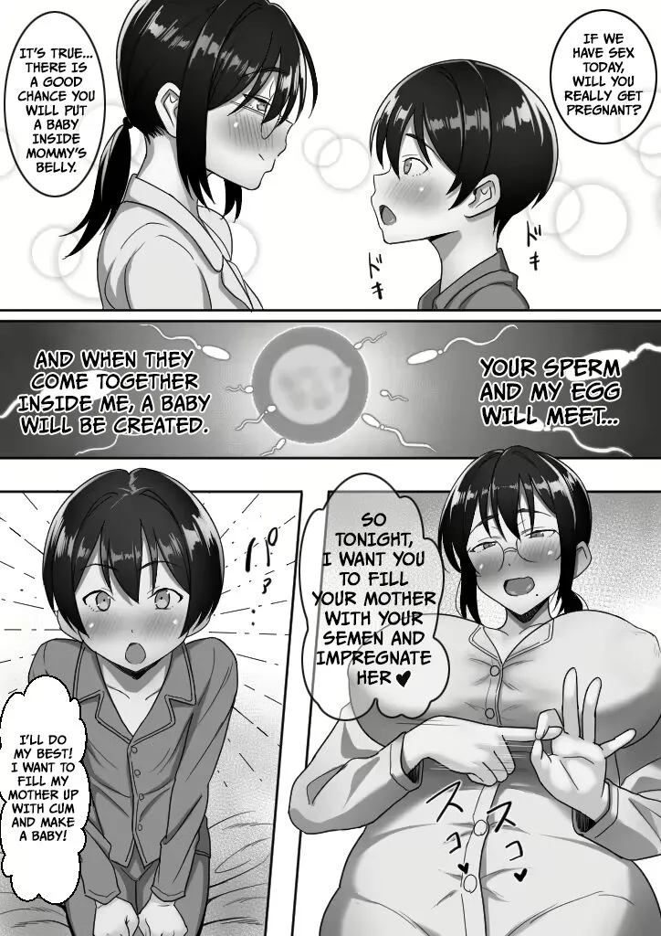 Binbōgurashina Boshi Katei No Oyako Kōbi Wa Kimochīi Chapter 1 - page 50