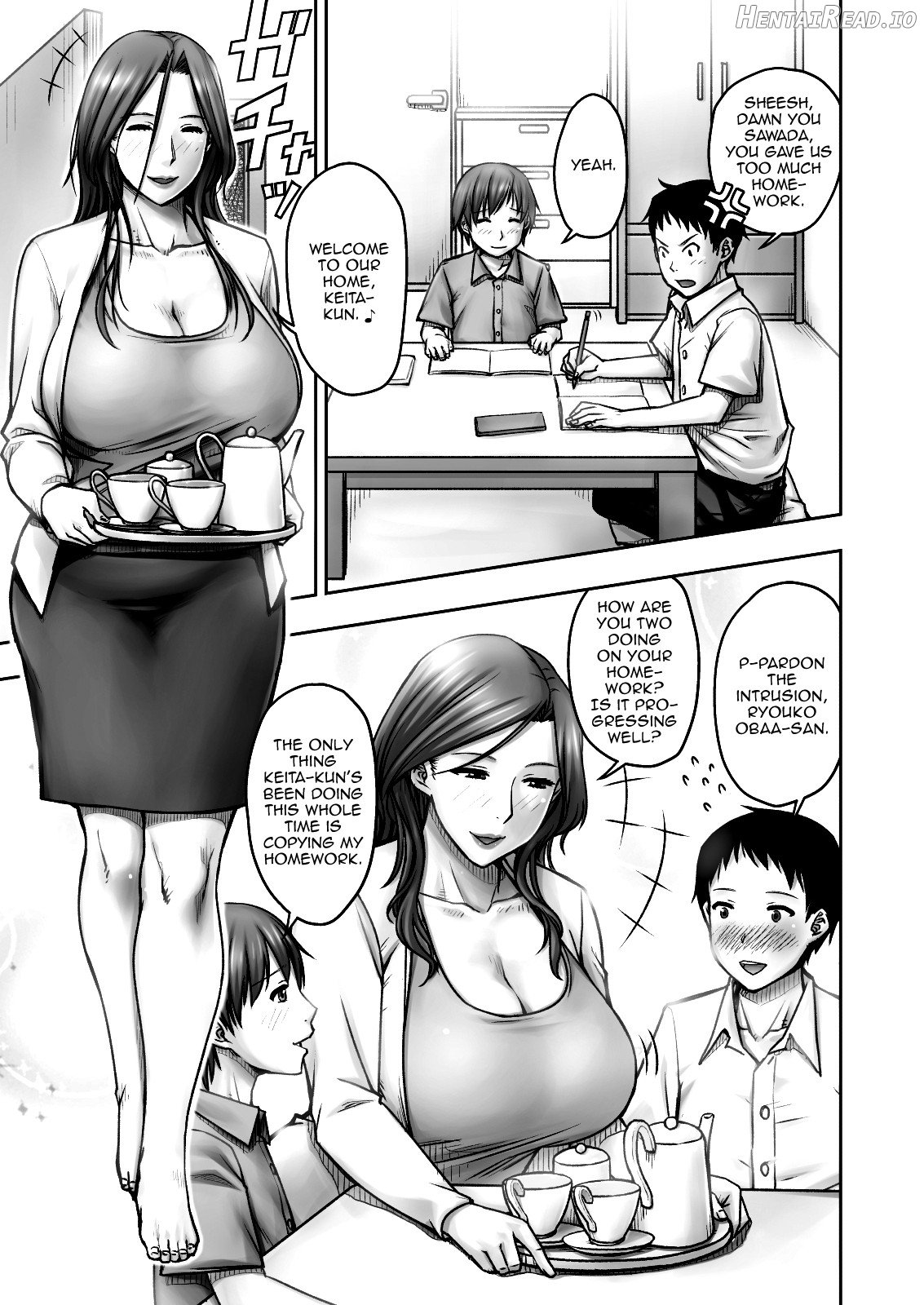 Akogare no Tomodachi no Okaa-san ni Itazura Shitara Gyaku ni Oishiku Taberareta Chapter 1 - page 2