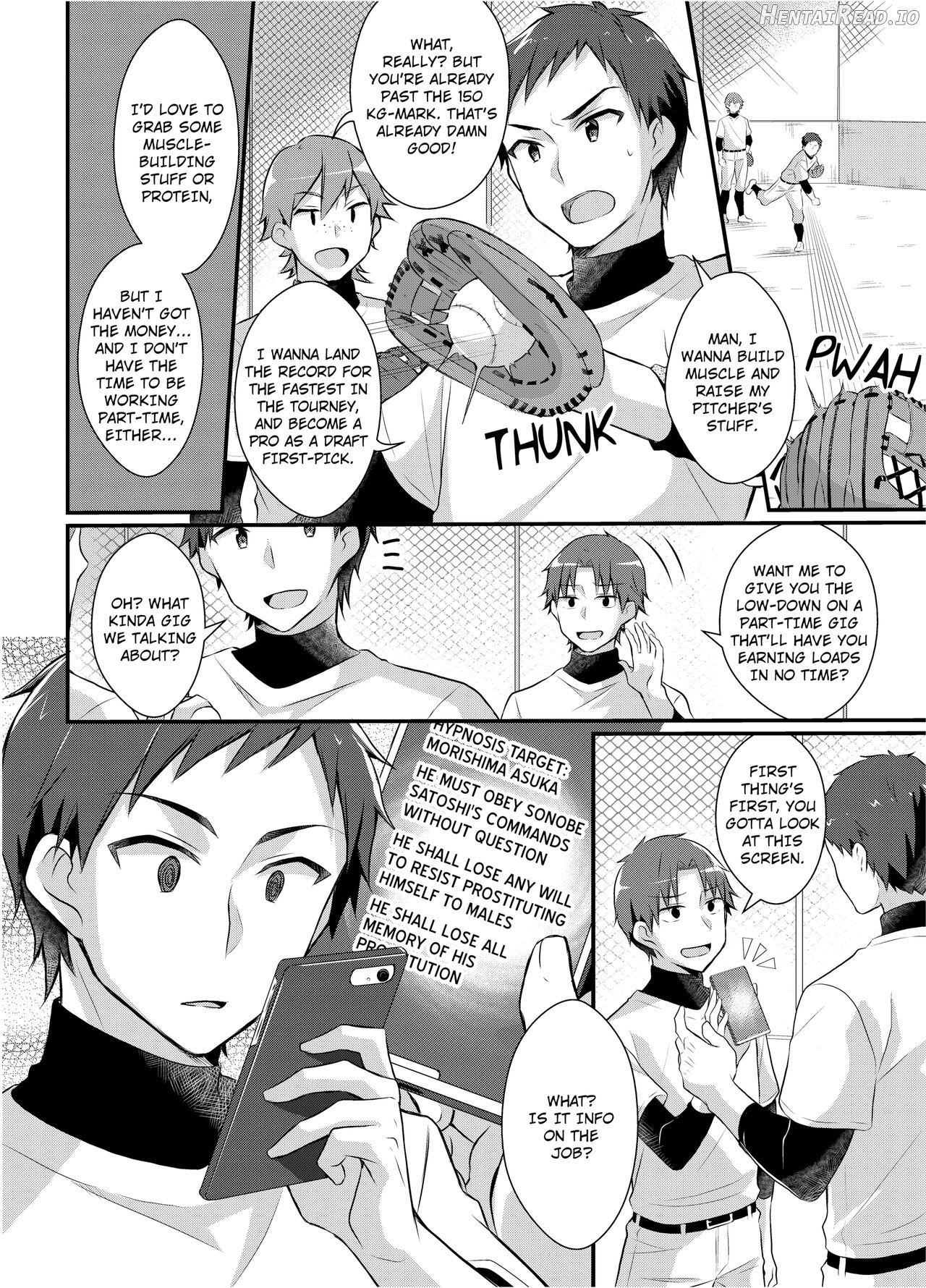 The Former Ace of the Baseball Team is a Prostitute Girl Chapter 1 - page 4