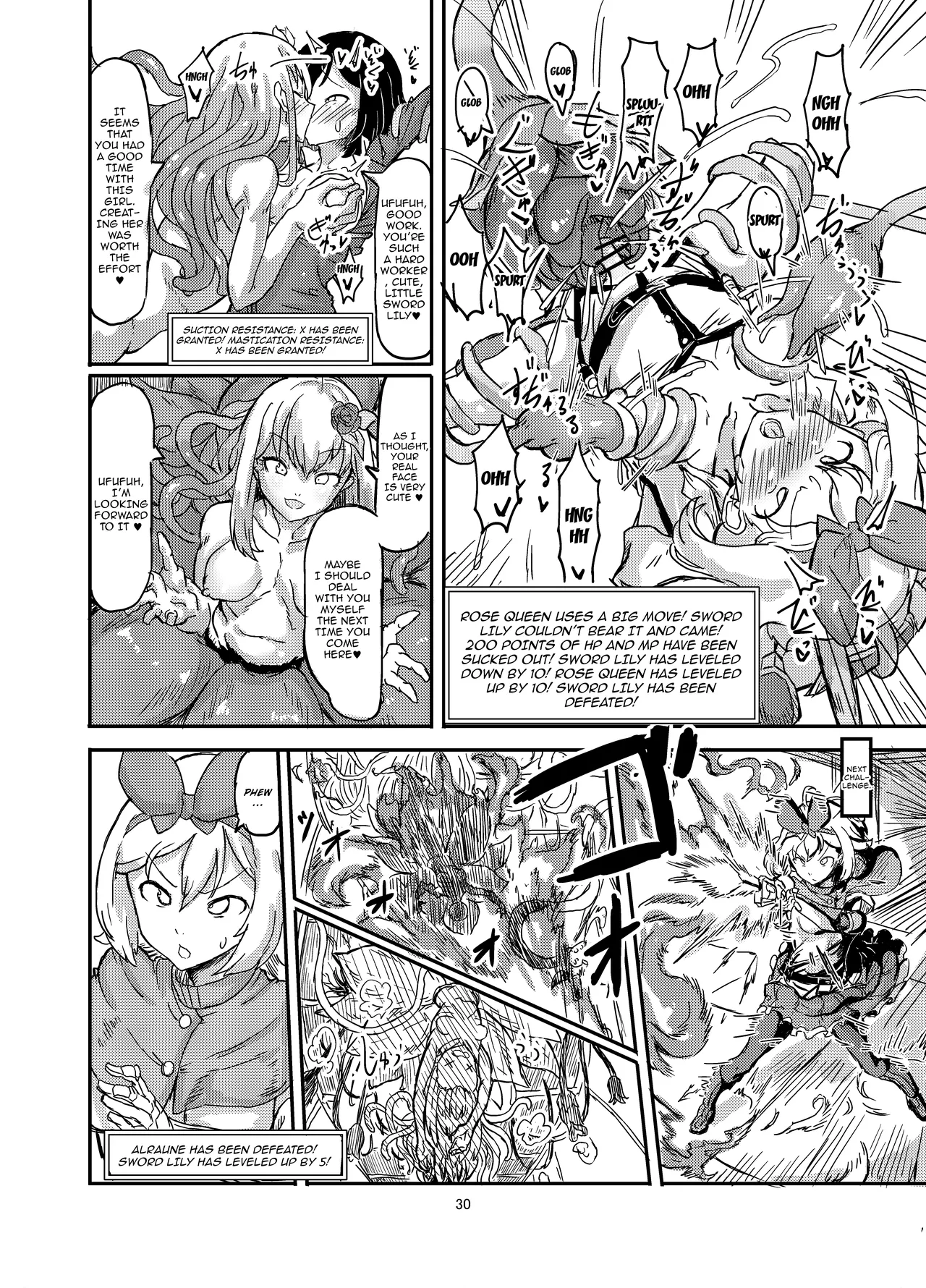 Futanari Mahou Shoujo Sword Lily in Inma Dungeon Chapter 1 - page 31