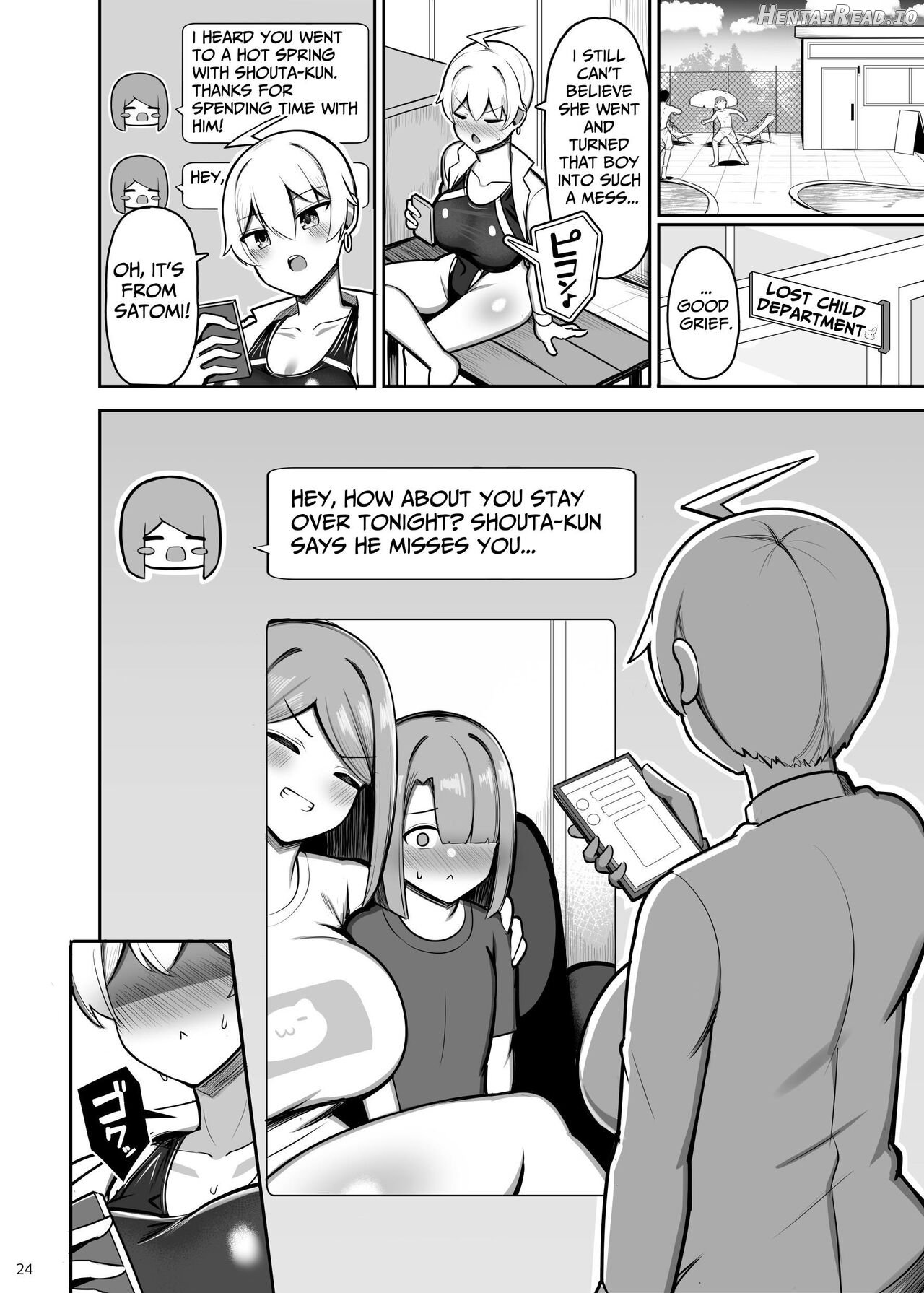 Onee-chan to Mama to Honki Koubi. II Genuine Copulation with Older Girls Chapter 1 - page 24