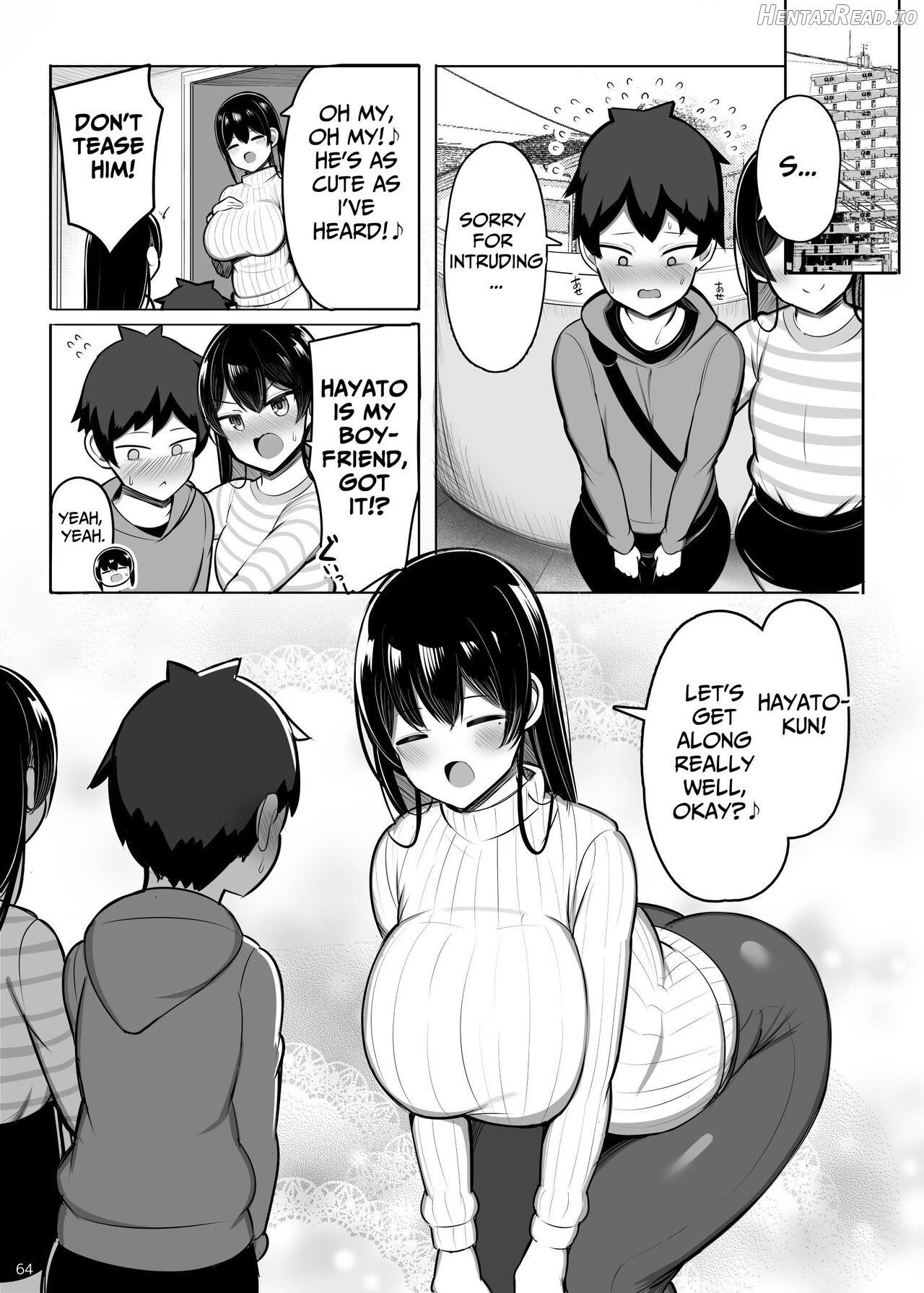 Onee-chan to Mama to Honki Koubi. II Genuine Copulation with Older Girls Chapter 1 - page 64