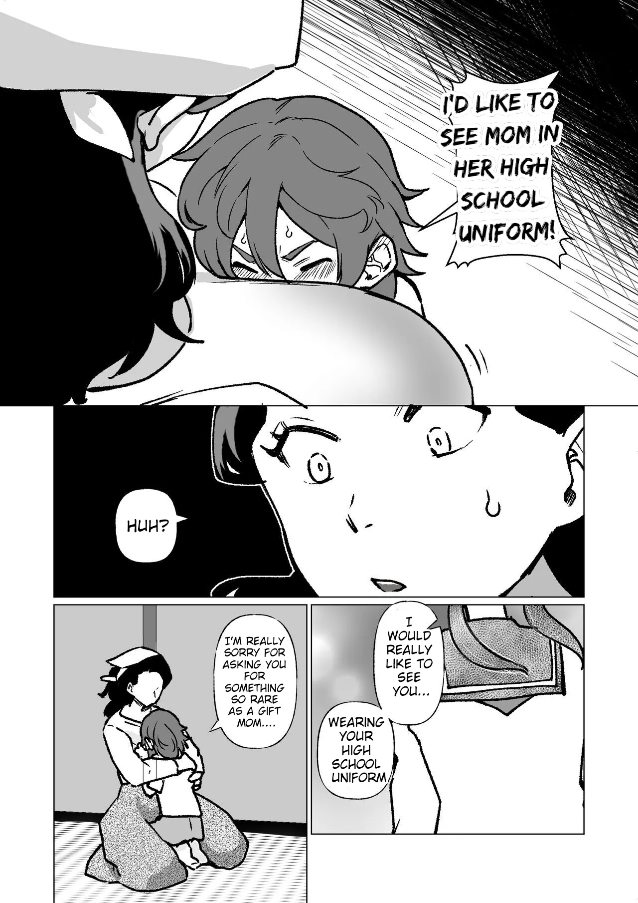 -The night I gave myself to my son, at the bus stop- Chapter 1 - page 31