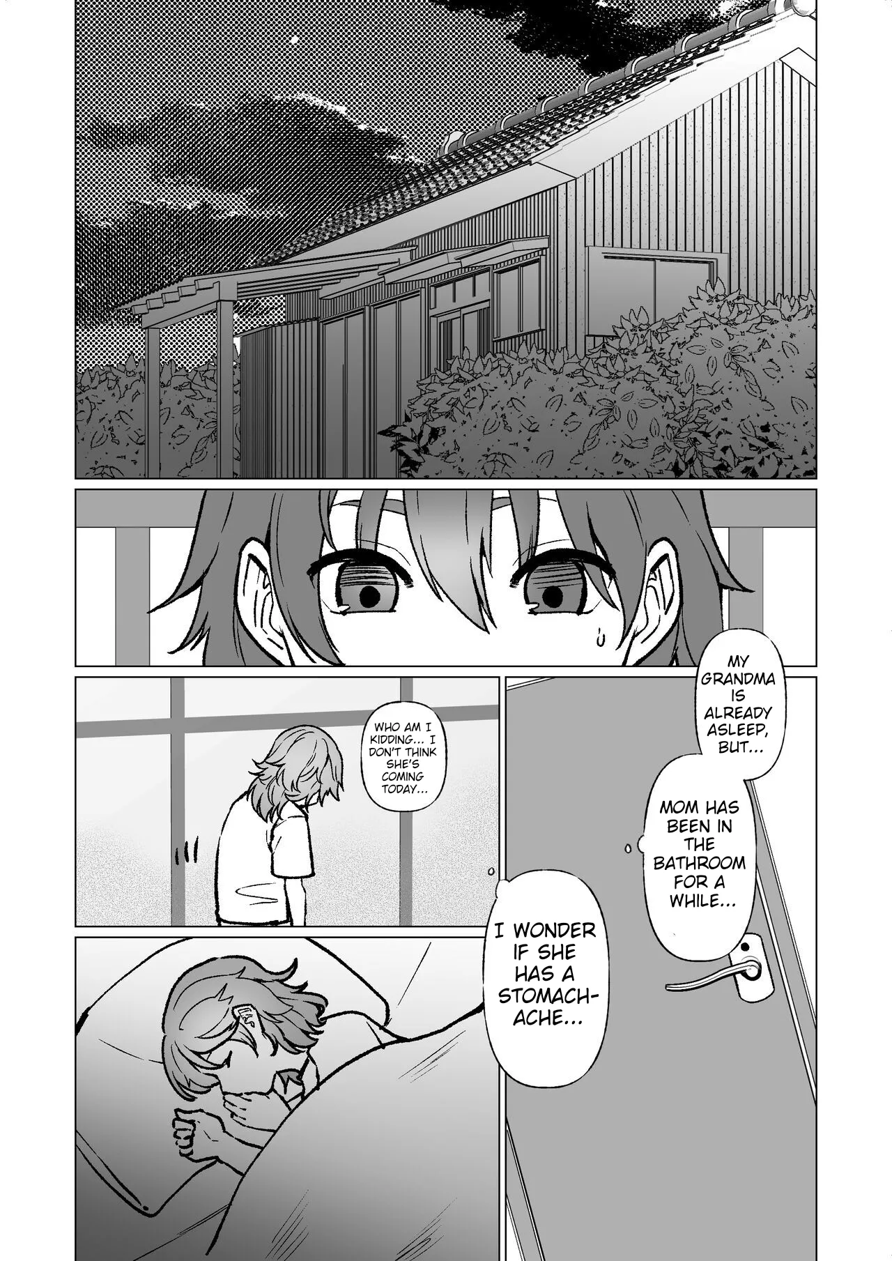 -The night I gave myself to my son, at the bus stop- Chapter 1 - page 33