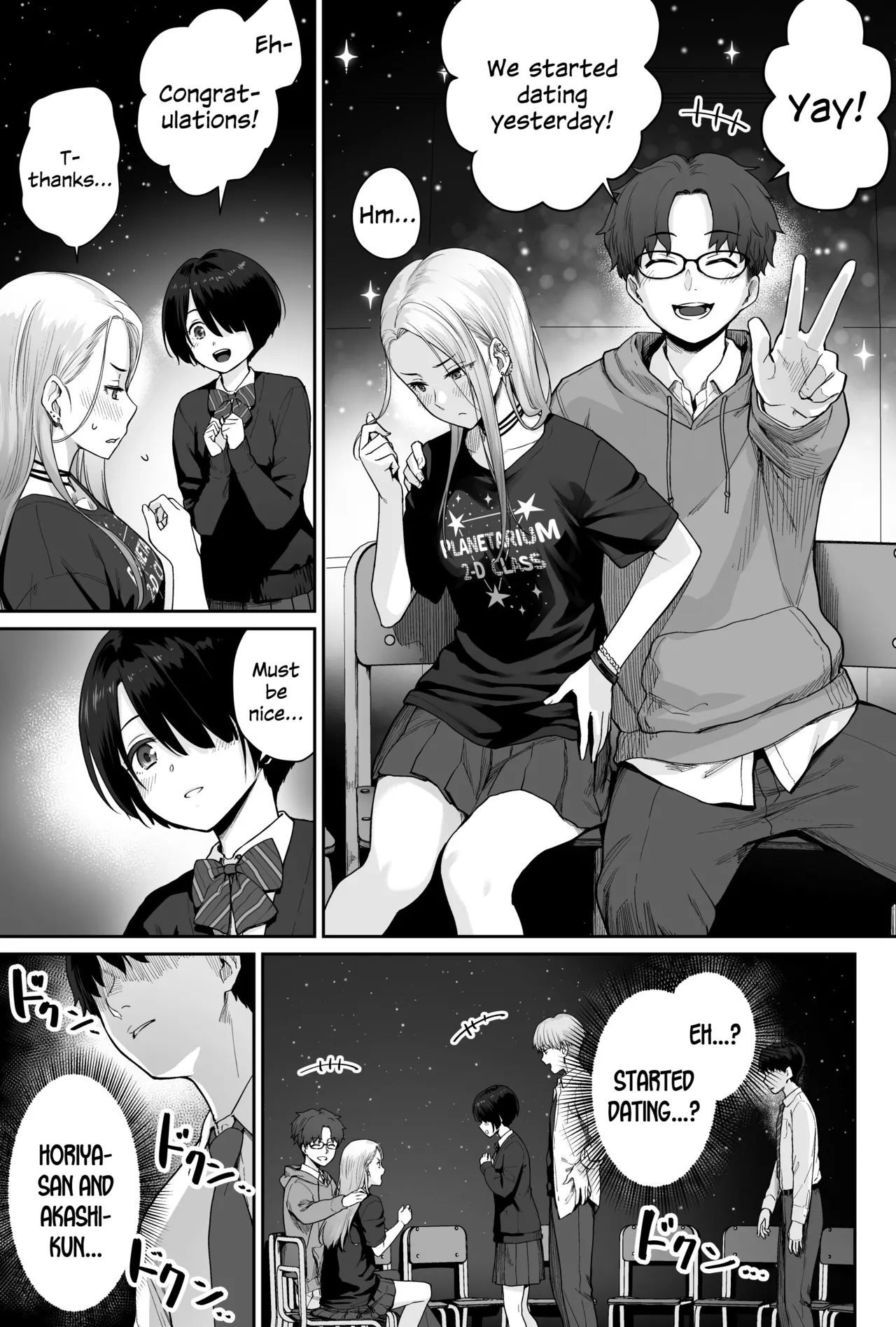 Sora no Hoshi wa Tada no Hikari -Ore dake ga Sex Dekinai Kyoushitsu- Chapter 1 - page 37