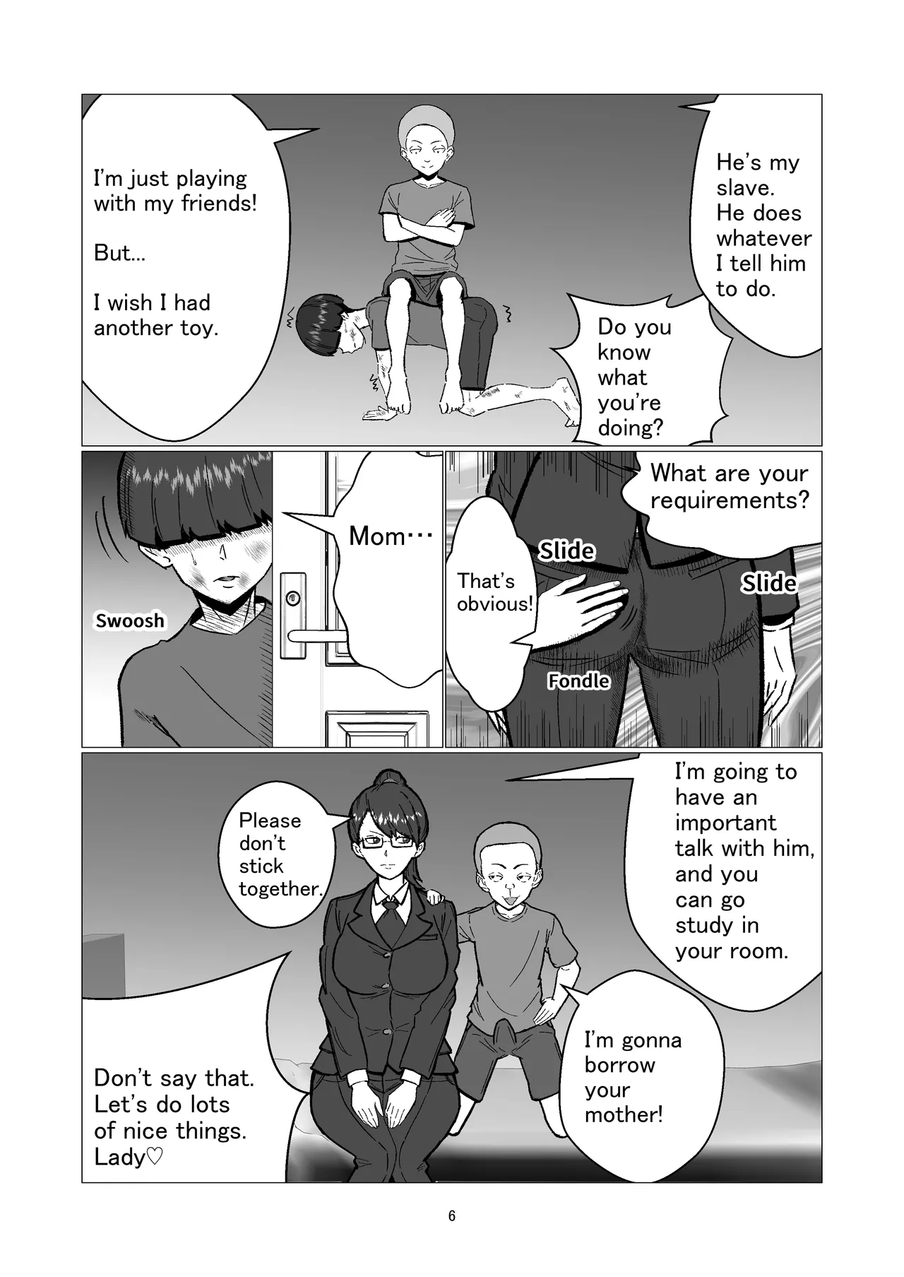 Education mom is cuckolded by her sonüfs bullying classmate Chapter 1 - page 6