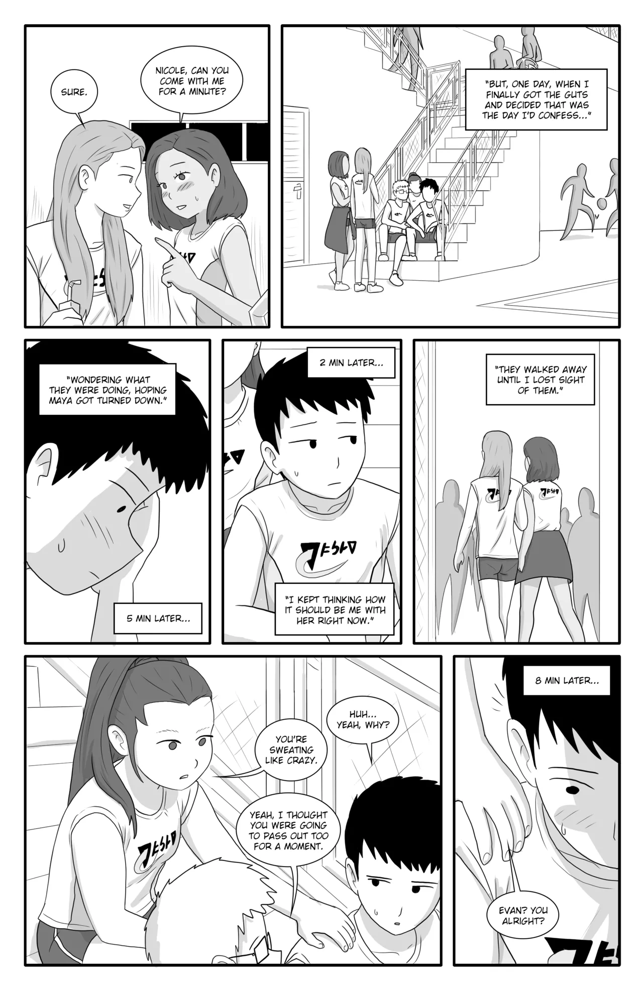 Classroom Fantasies - Chap 3: Lovesick Chapter 1 - page 8